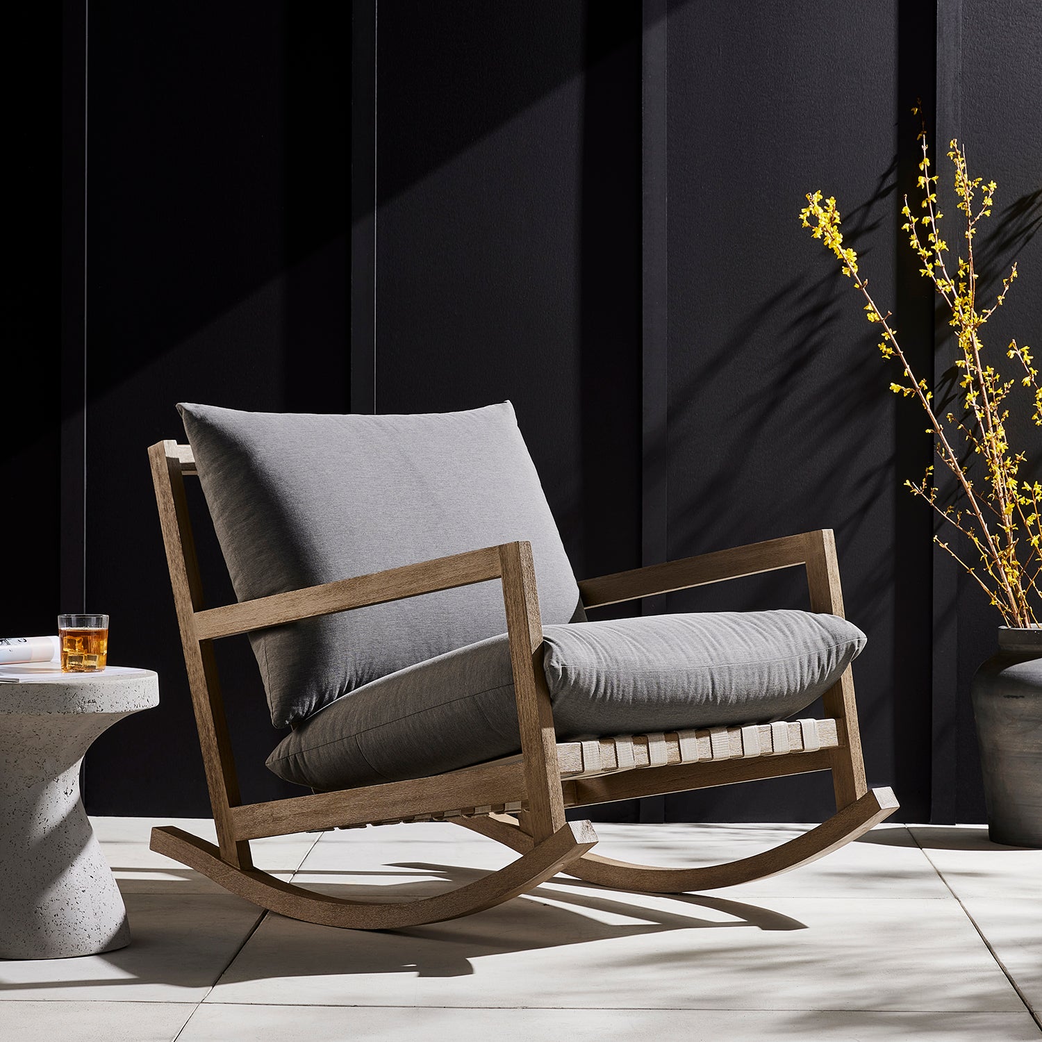 Four Hands Aiken Outdoor Rocking Chair