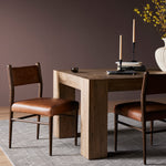 Four Hands Monerna Leather Dining Chair Set of 2