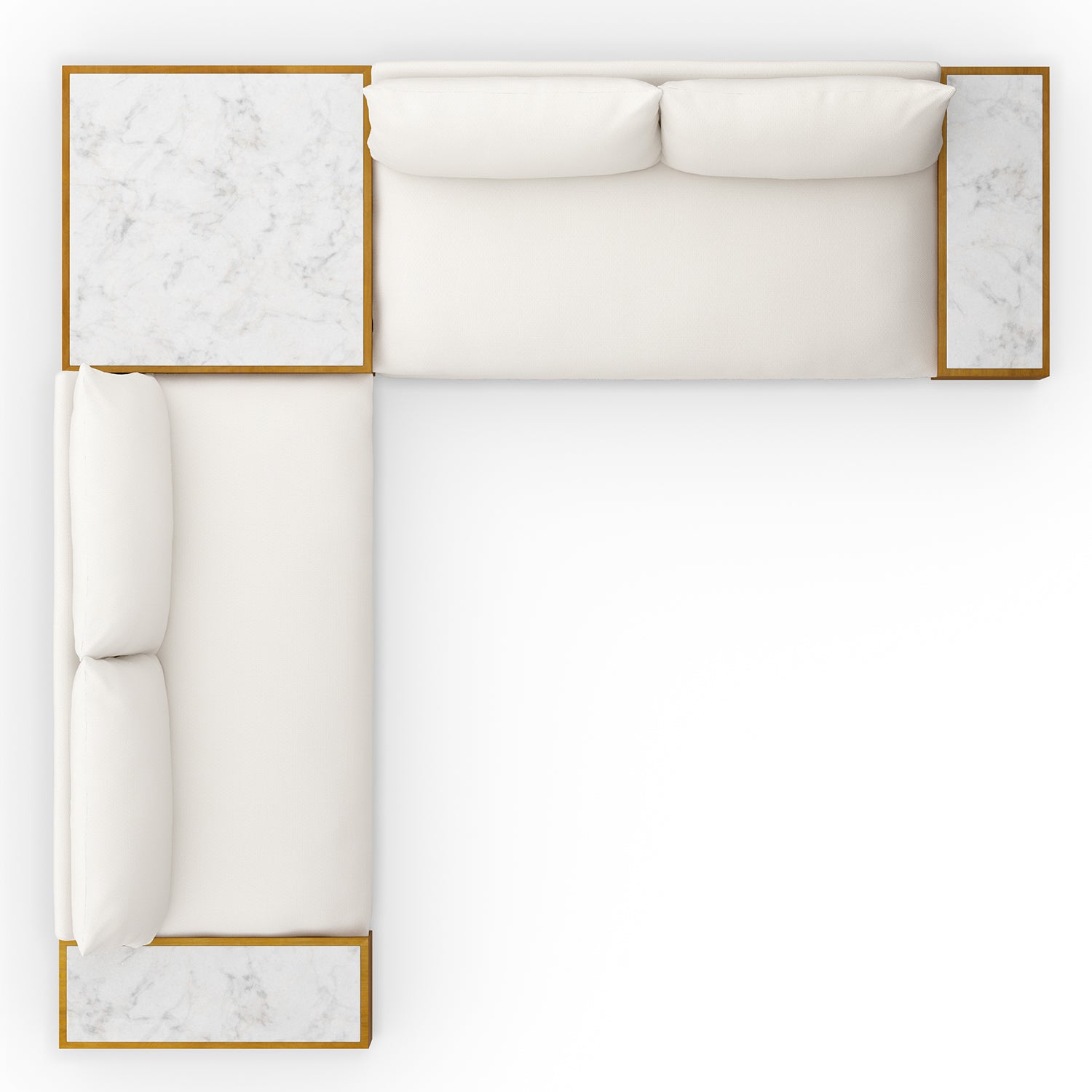 Four Hands Grant 2 Piece Outdoor Sectional Sofa - Final Sale