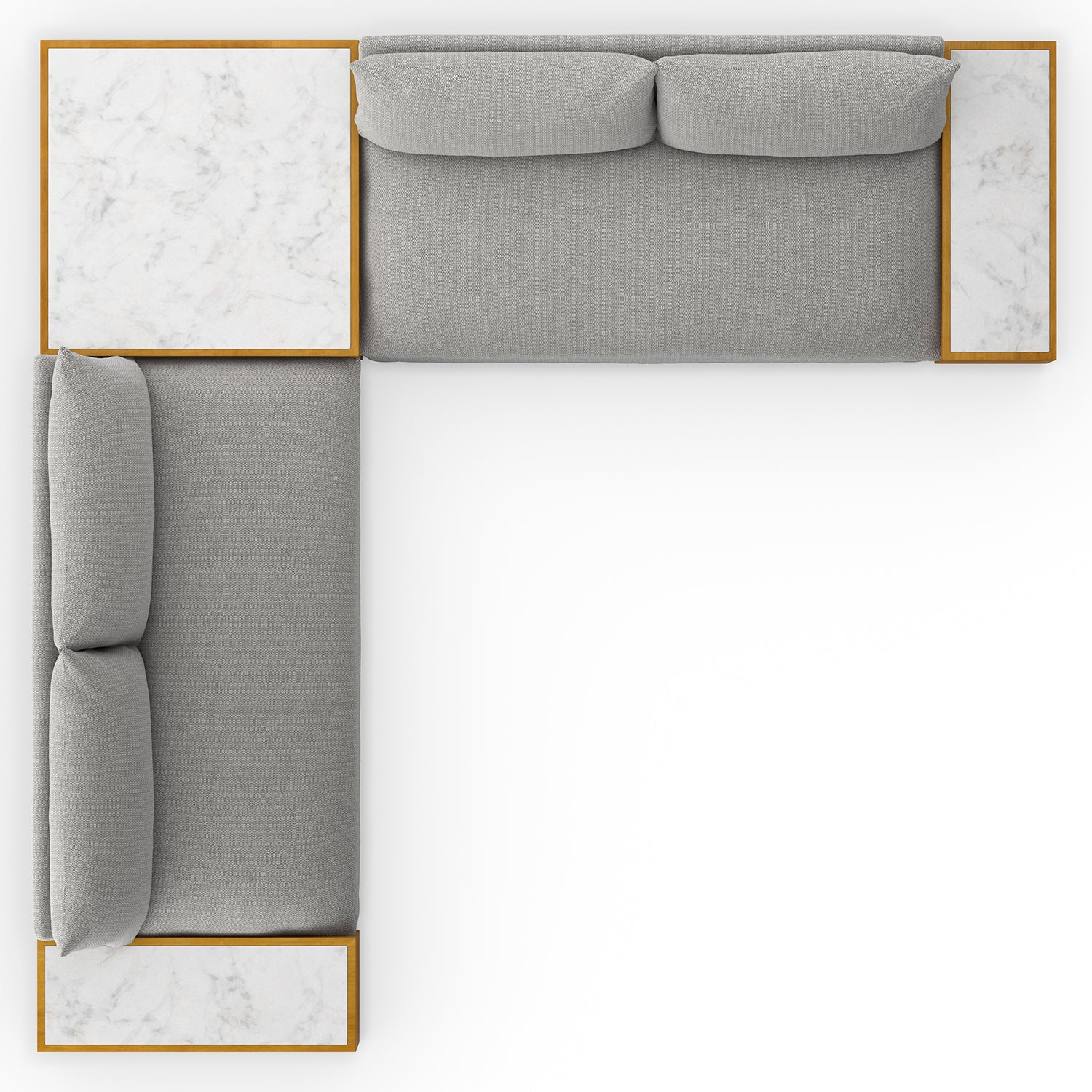 Four Hands Grant 2 Piece Outdoor Sectional Sofa - Final Sale