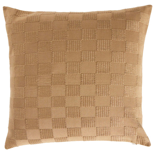 Four Hands Checked Handwoven Throw Pillow Cover