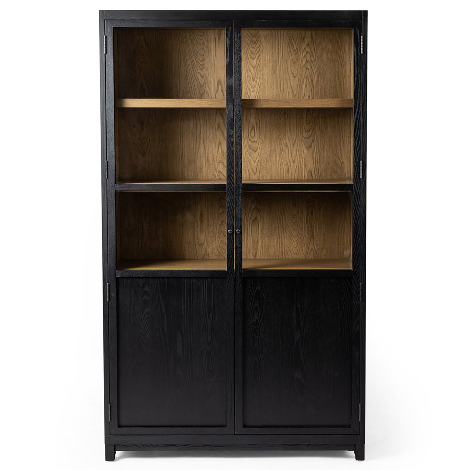 Four Hands Millie Panel and Glass Door Cabinet