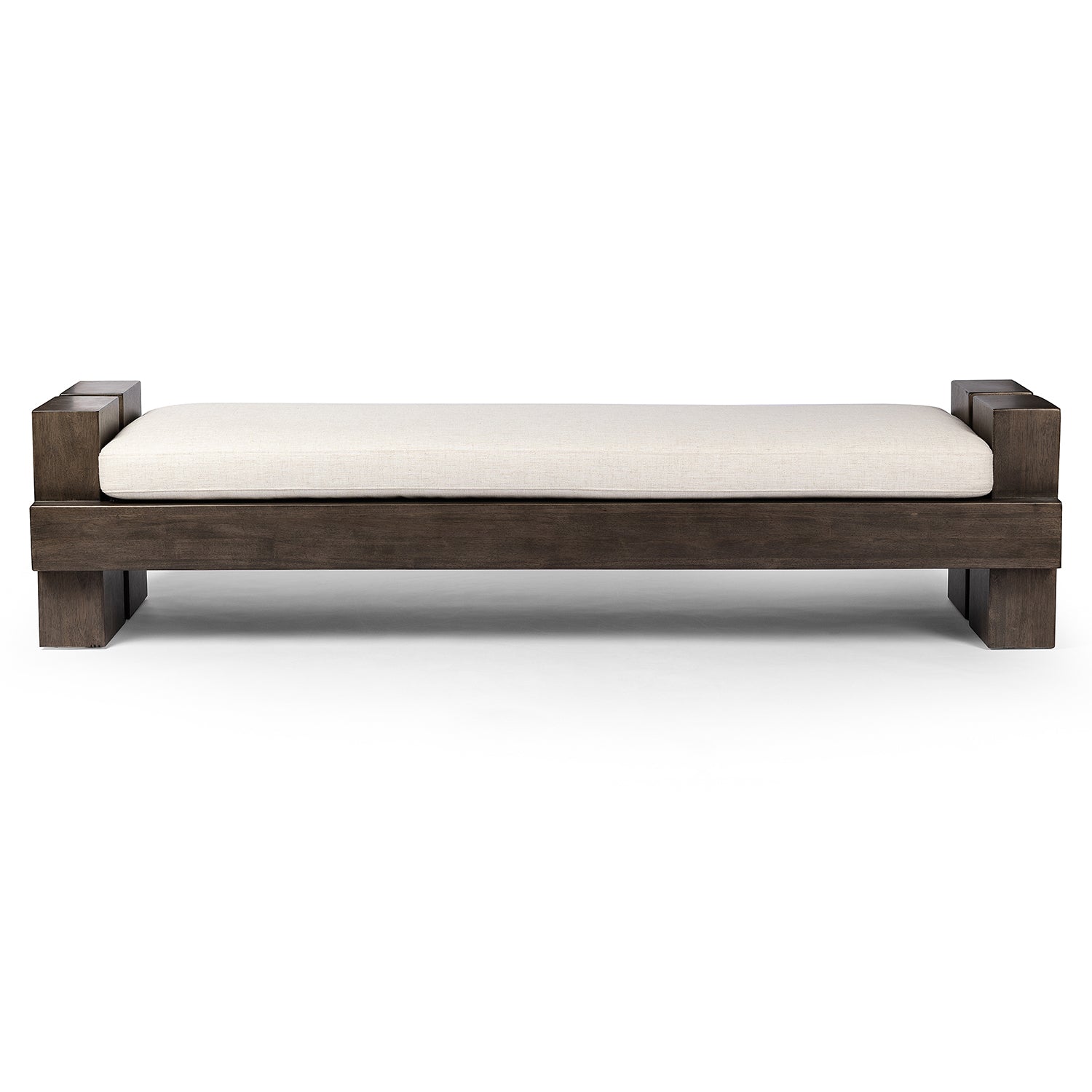 Four Hands Heavy Wood Accent Bench - Final Sale