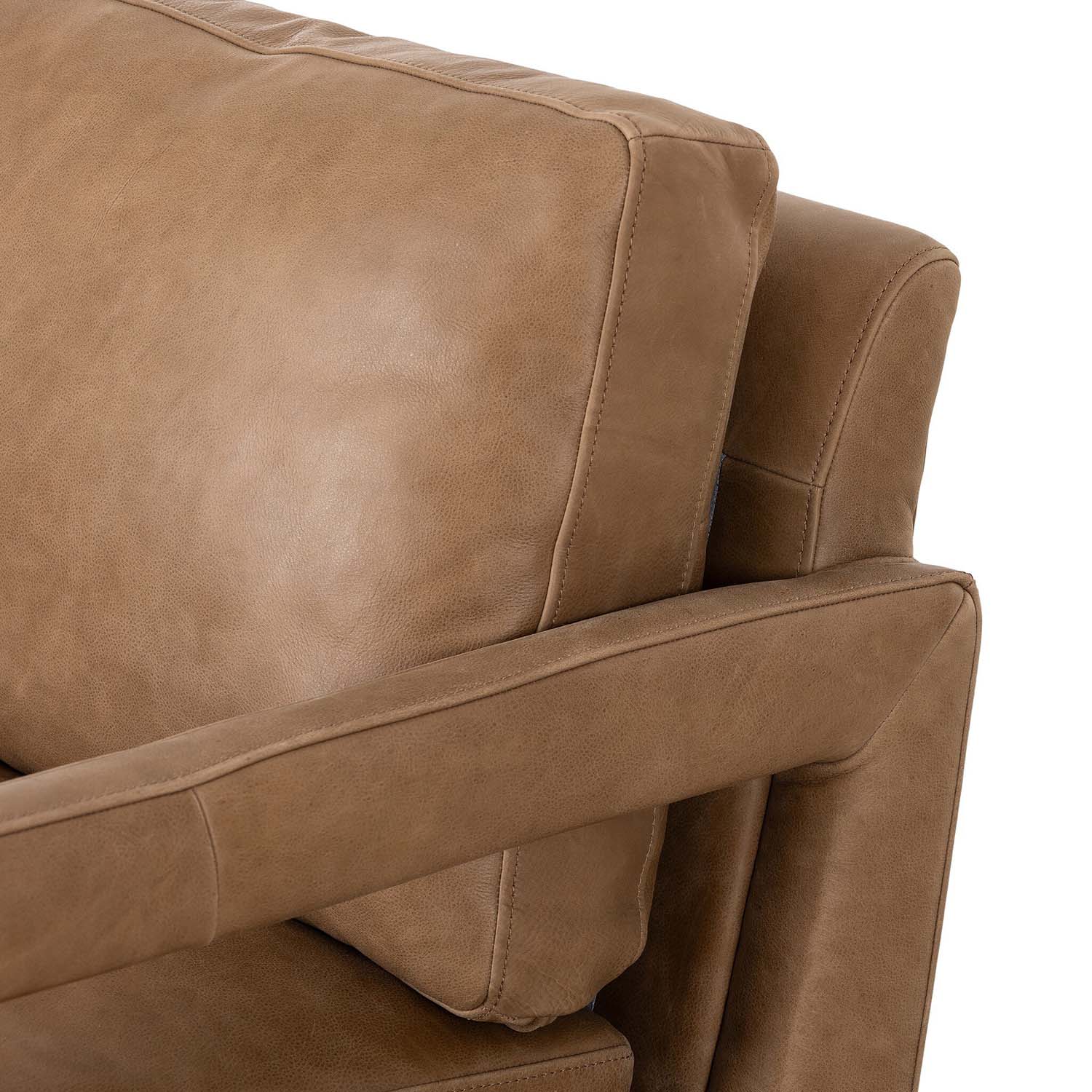 Four Hands Olson Leather Swivel Chair