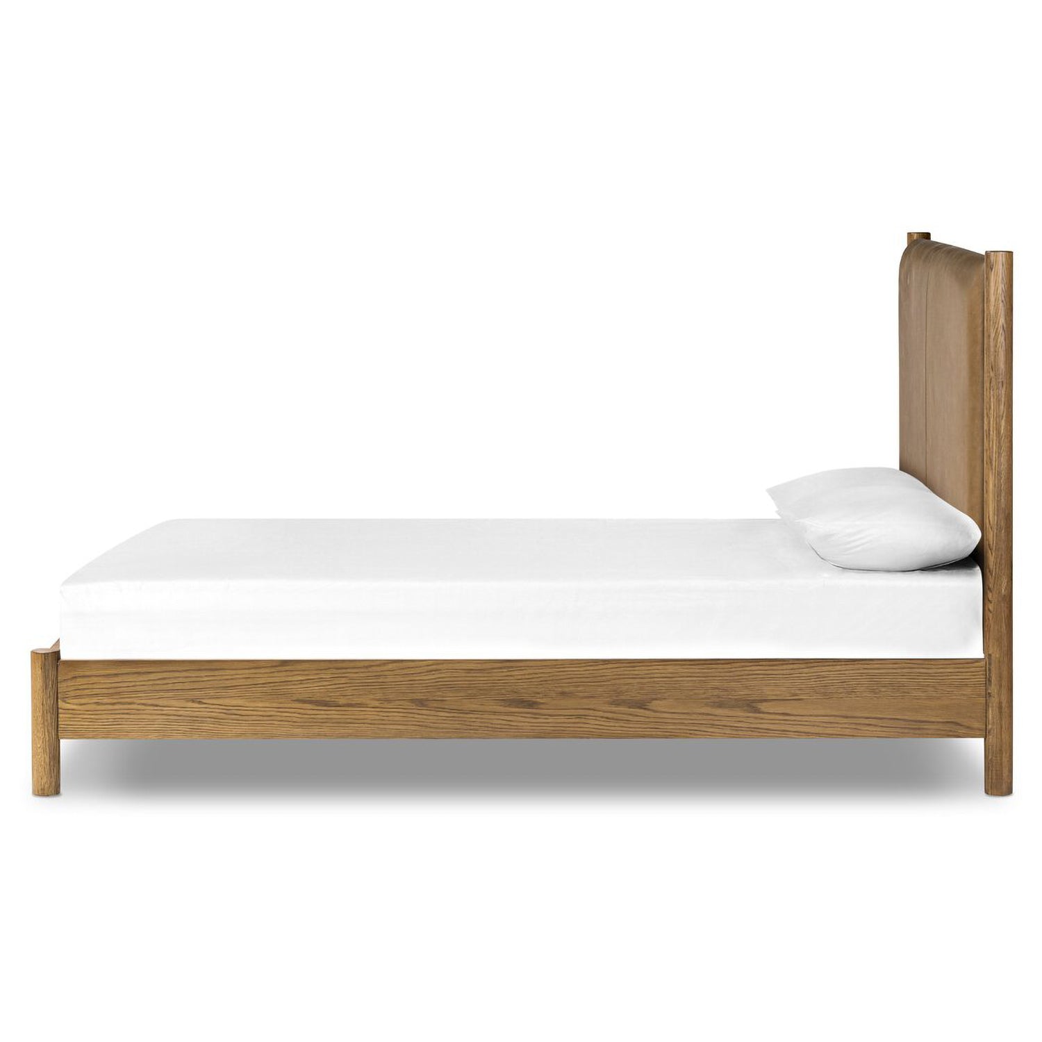 Four Hands Roark Leather Bed