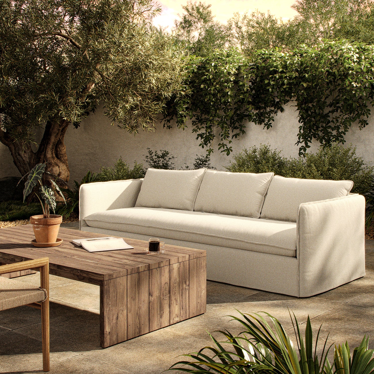 Four Hands Andre Outdoor Sofa - Thumbnail 3