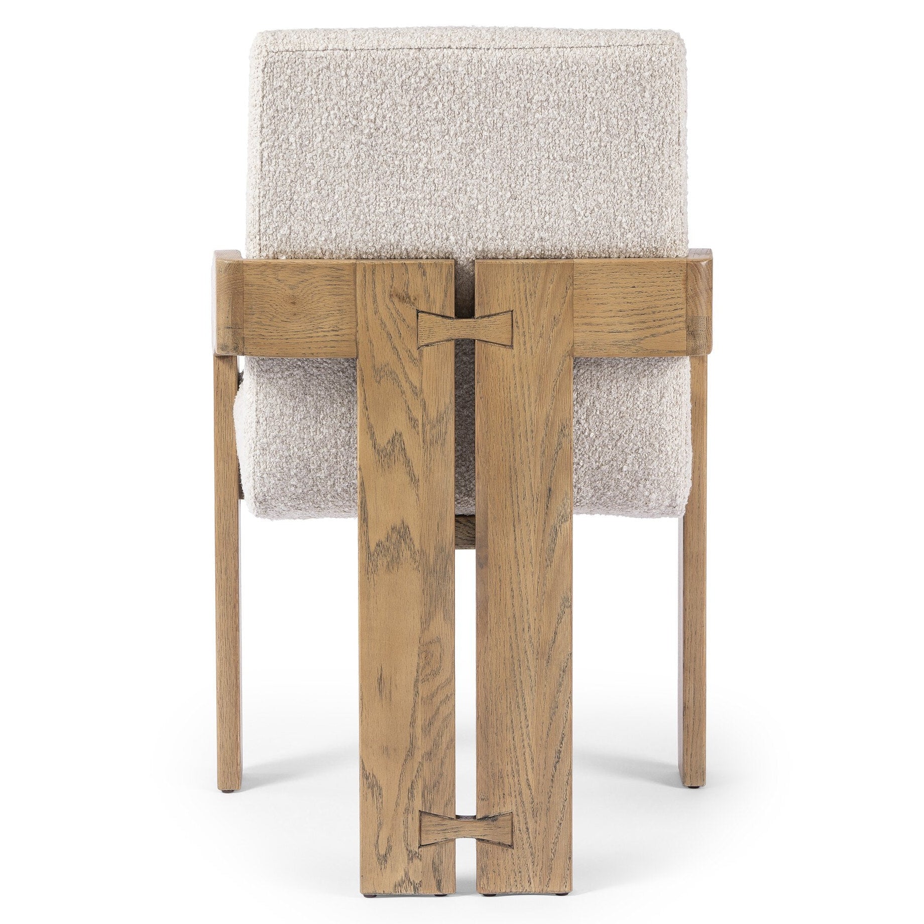 Four Hands Roxy Somerton Ash Dining Armchair back view