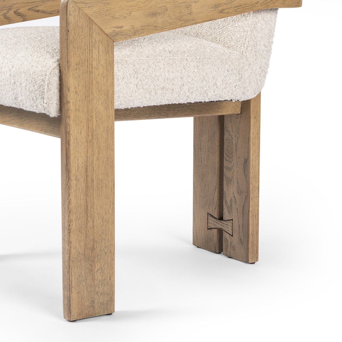 Four Hands Roxy Somerton Ash Dining Armchair — Polyester