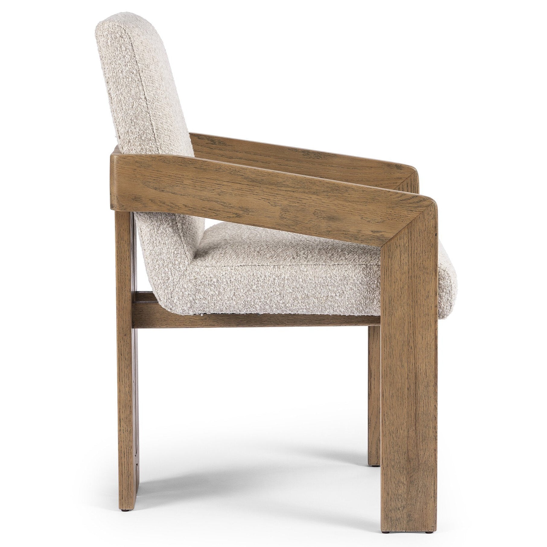 Four Hands Roxy Somerton Ash Dining Armchair side profile