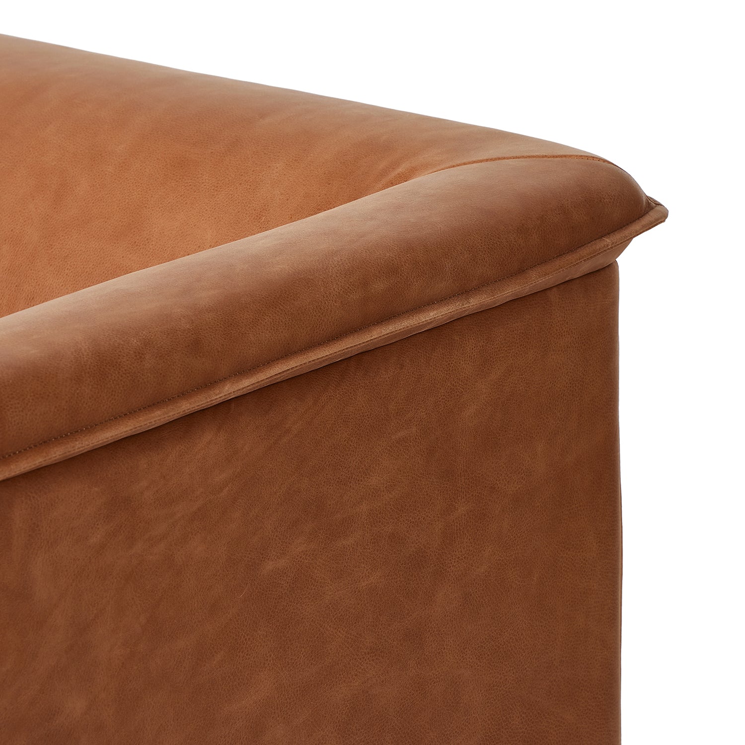 Four Hands Wellborn Leather Swivel Chair - Final Sale