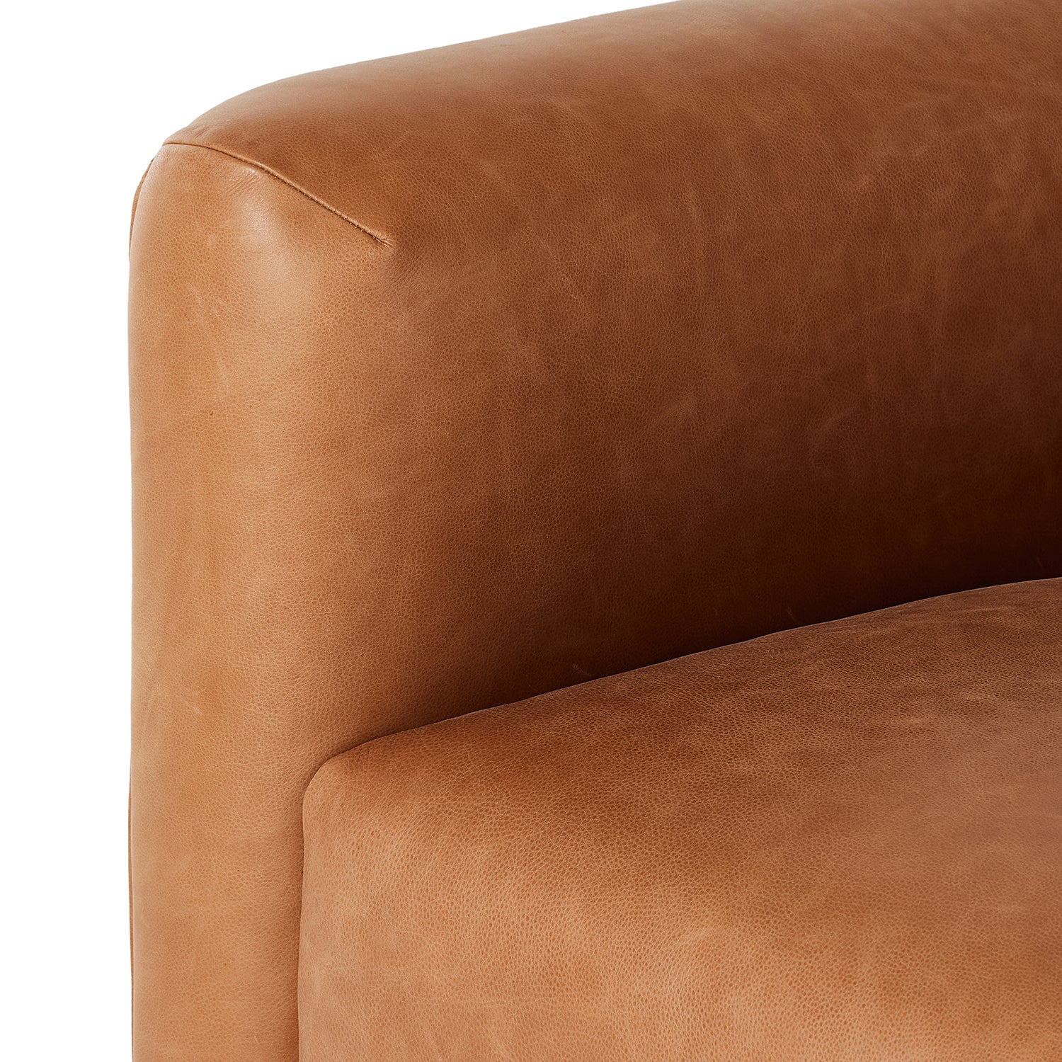 Four Hands Wellborn Leather Swivel Chair - Final Sale