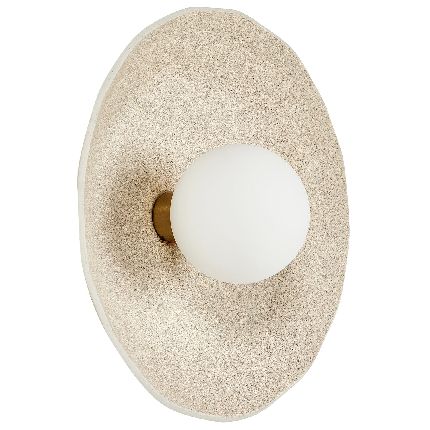 Four Hands Organic Ceramic Wall Sconce
