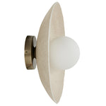 Four Hands Organic Ceramic Wall Sconce