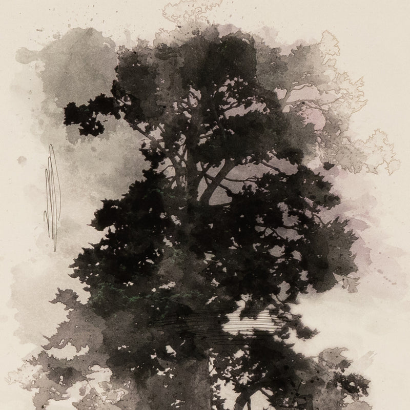 Four Hands Tree Sketch I Framed Artwork