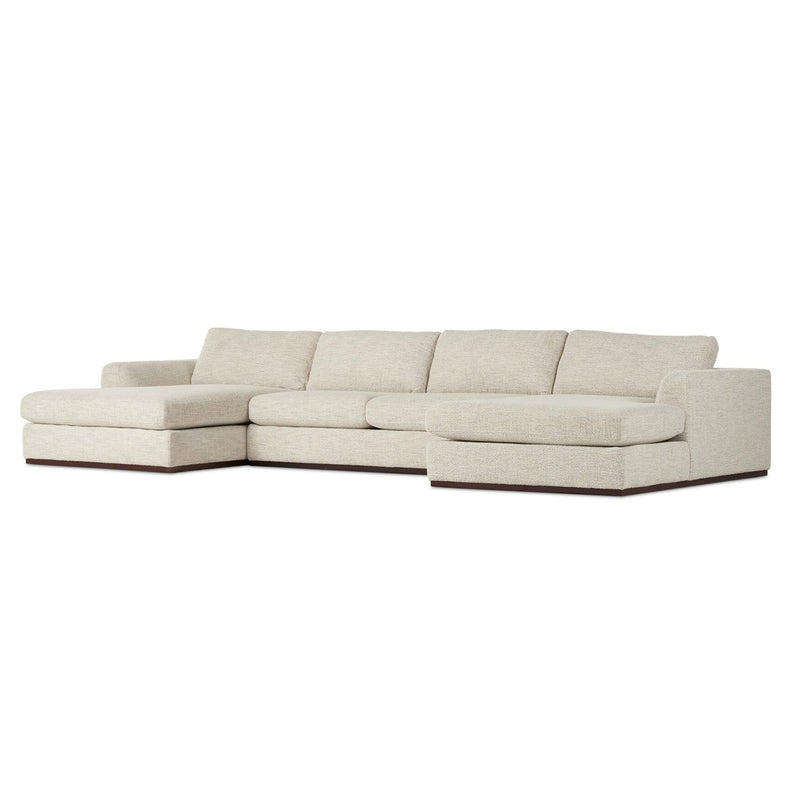 Four Hands Colt 3-Piece U Sectional Sofa – Paynes Gray