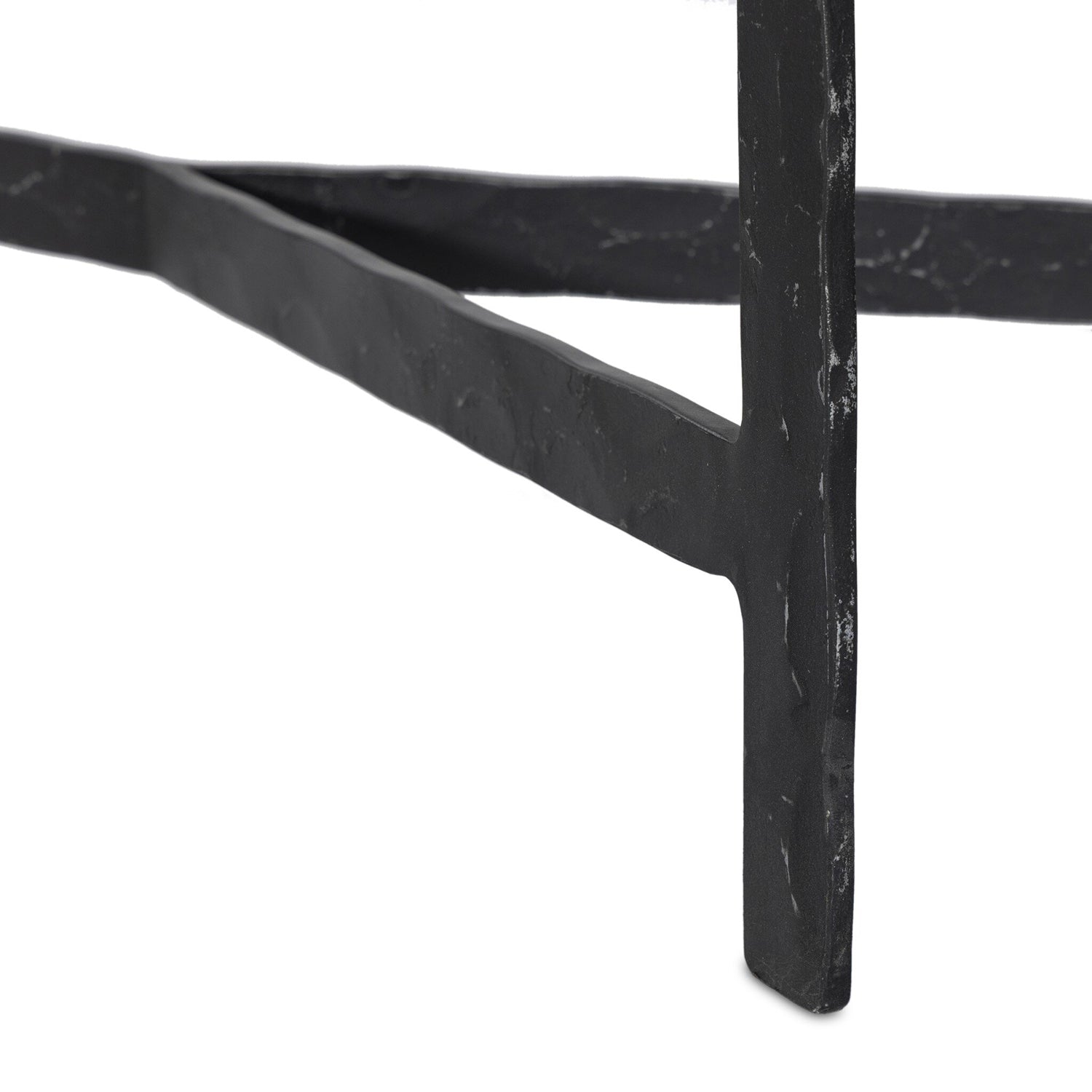 Four Hands Hammered Iron Console Table
