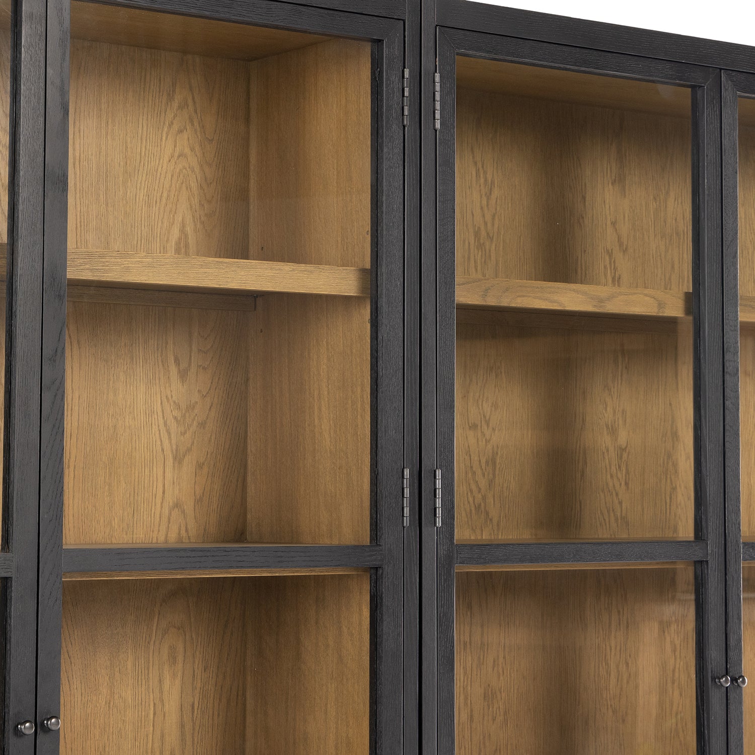 Four Hands Millie Panel and Glass Door Cabinet