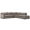 Four Hands Albany 3-Piece Bumper Chaise Sectional Sofa