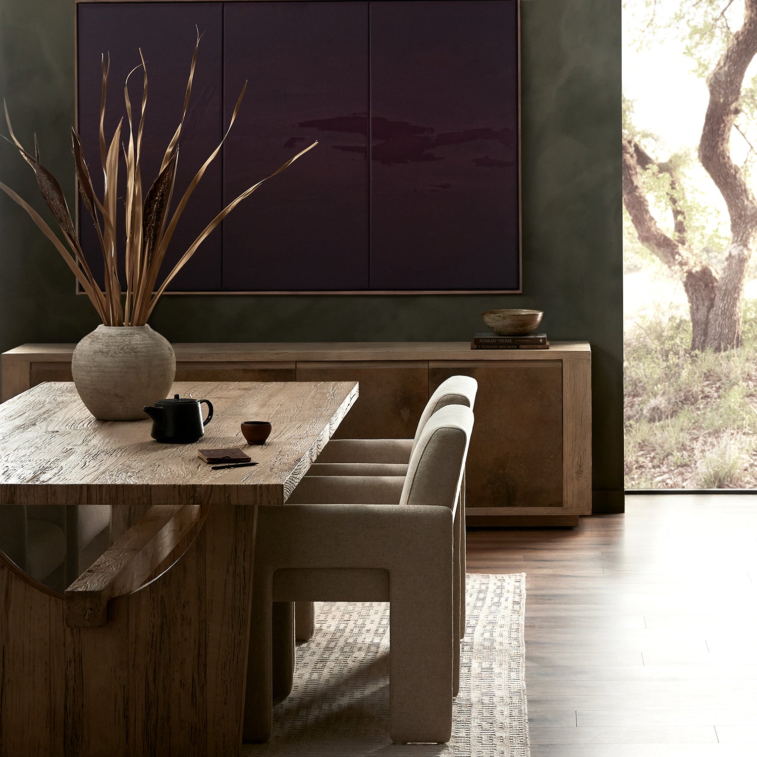 Four Hands Amur Dining Armchair Set of 2 - Final Sale