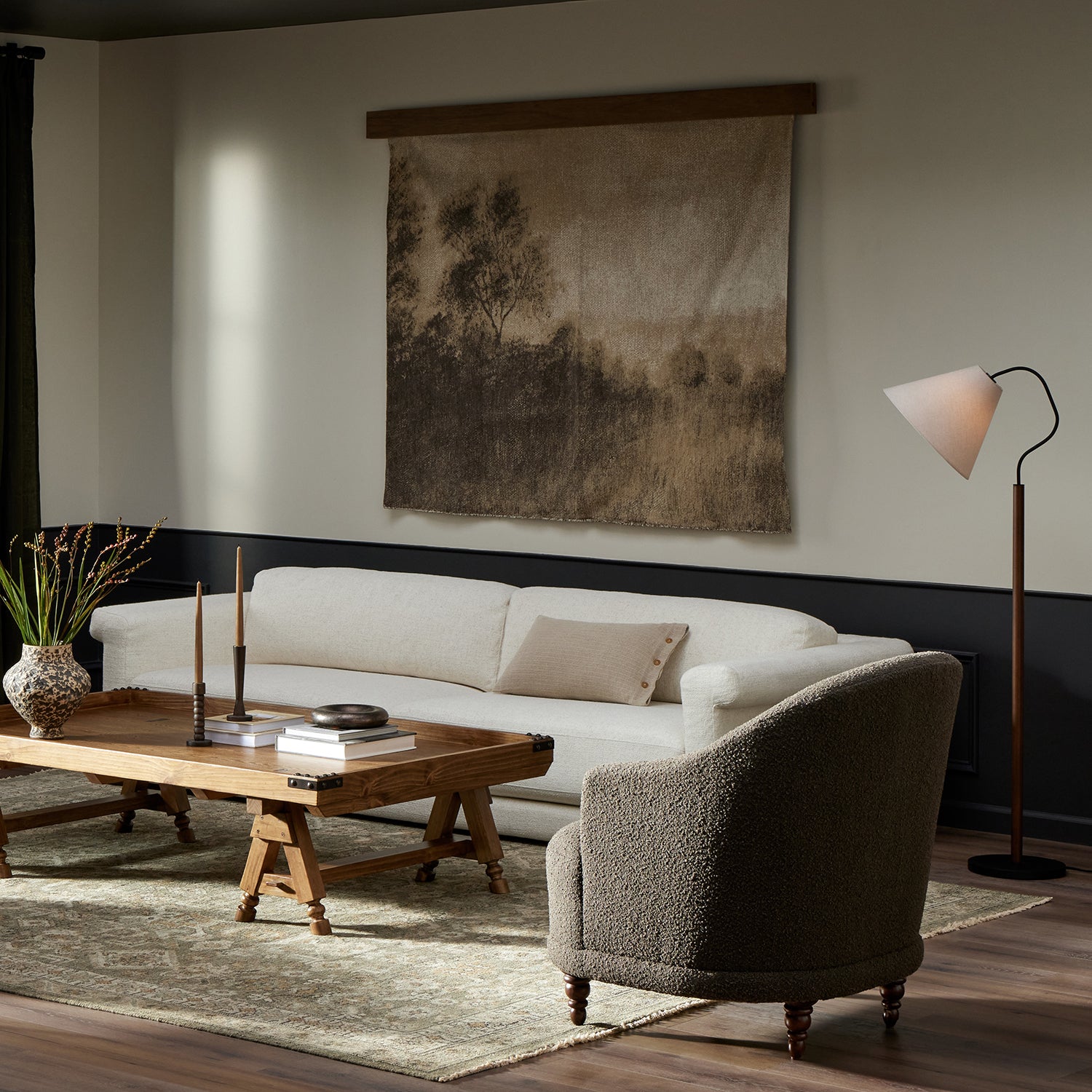 Four Hands Garner Floor Lamp