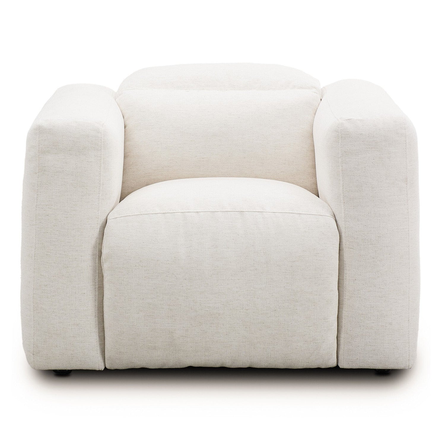 Four Hands Radley Crypton Nomad Snow Power Recliner - front view
