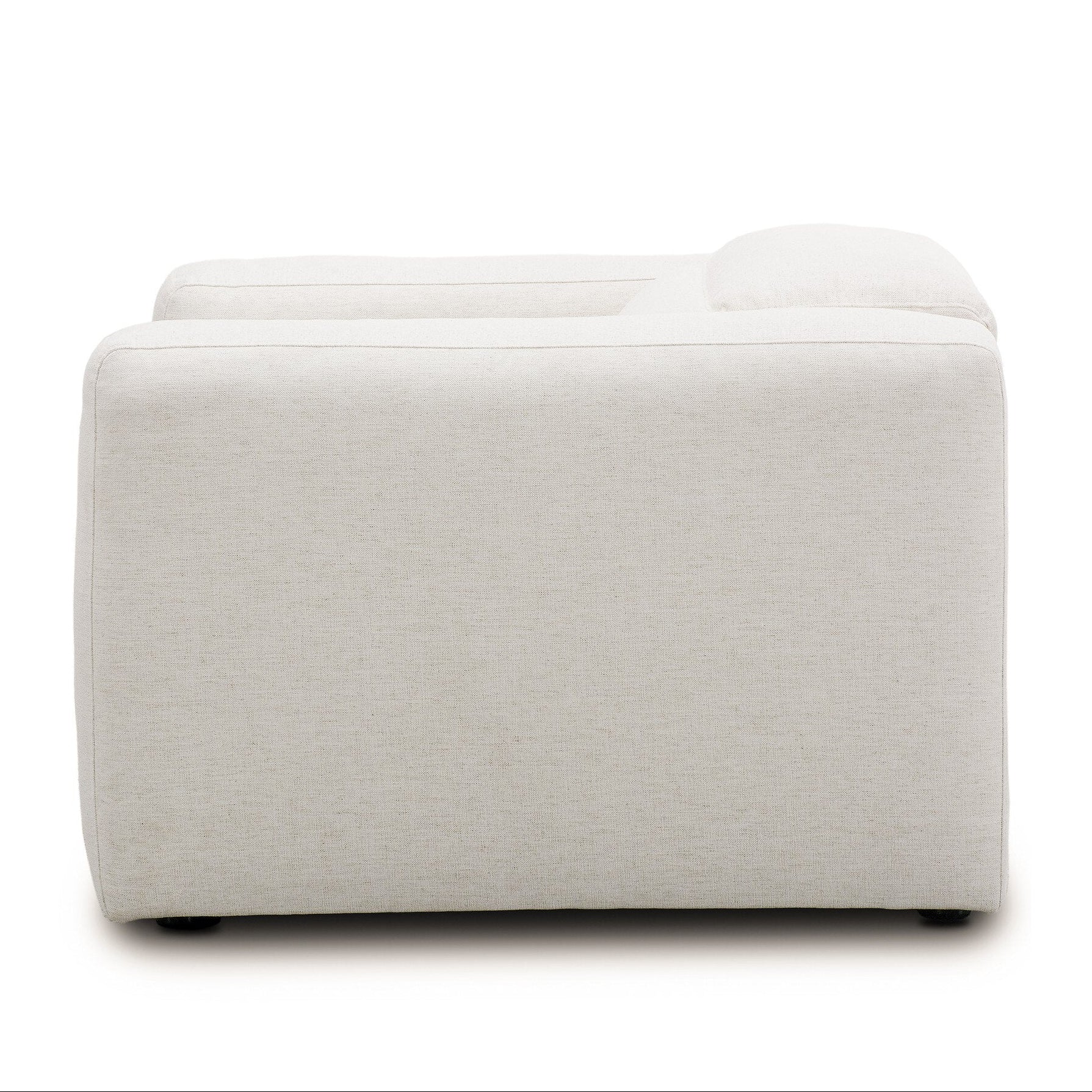 Four Hands Radley Crypton Nomad Snow Power Recliner - side profile