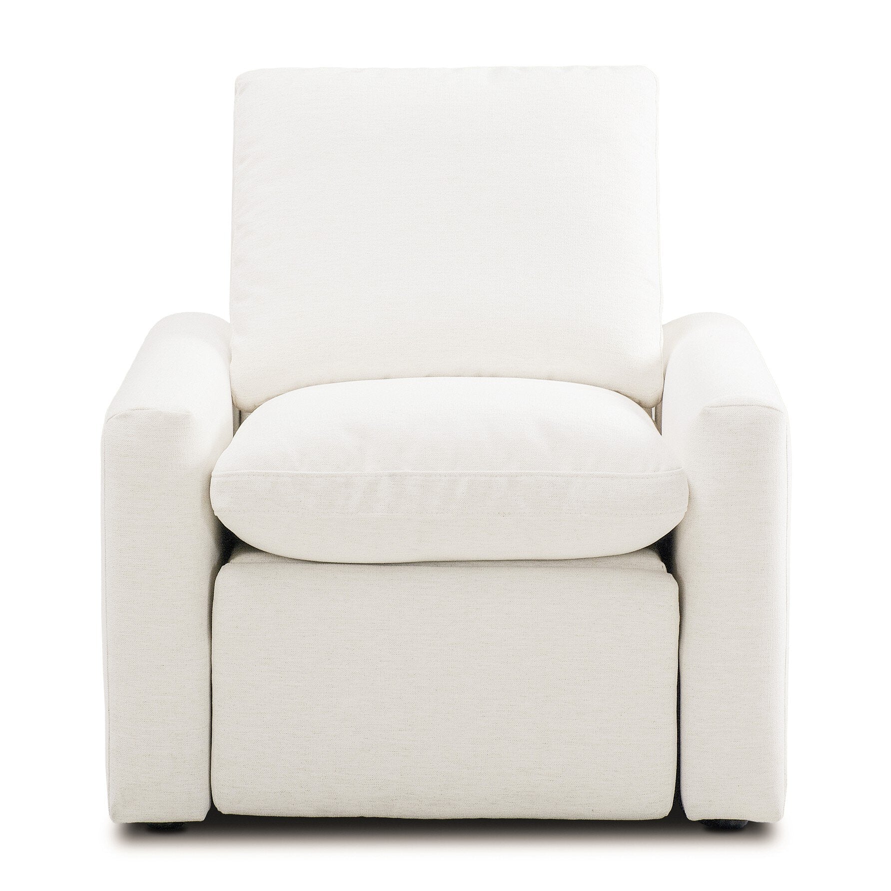 Four Hands Tillery Crypton Nomad Snow Power Recliner - front view