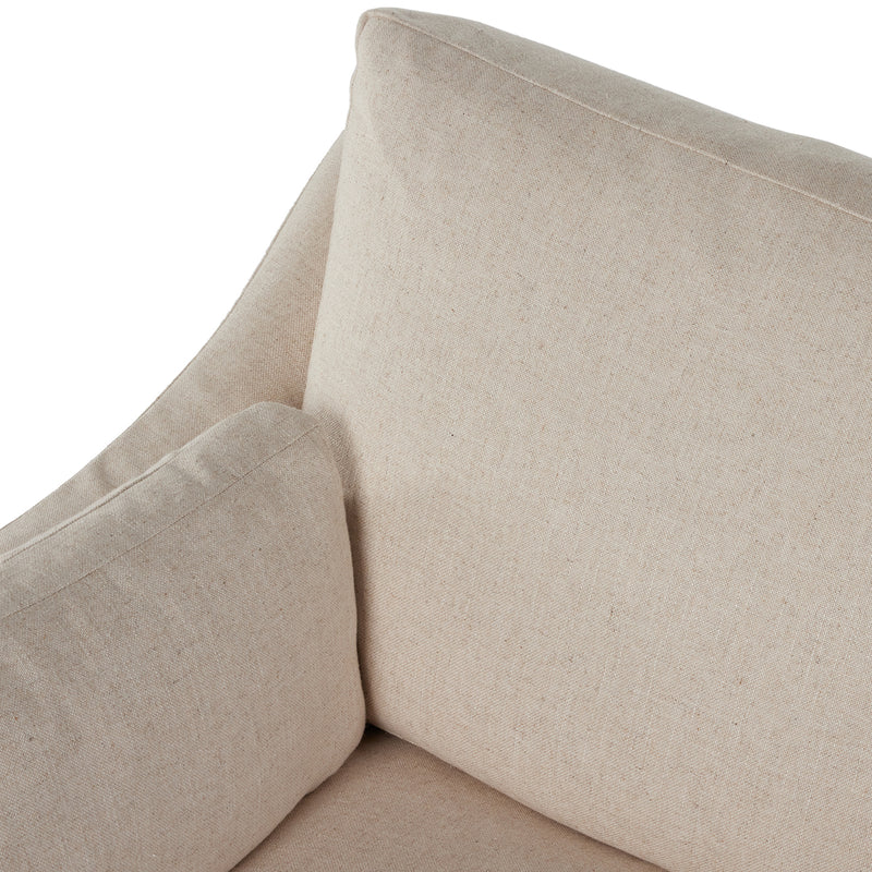 Four Hands Delray Slipcover Left Arm Chair