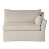 Four Hands Delray Slipcover Right Arm Chair