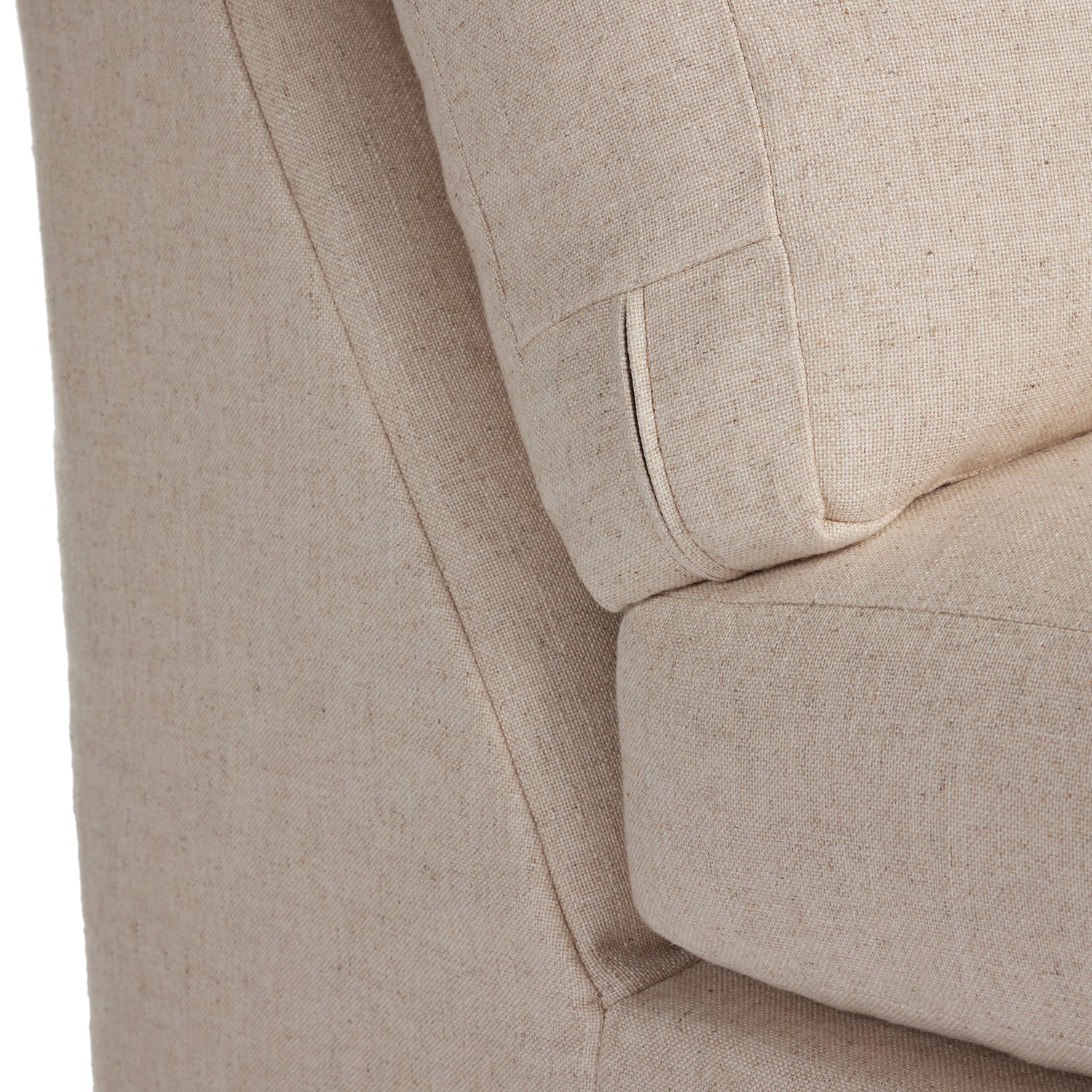 Four Hands Delray Slipcover Corner Chair - Final Sale