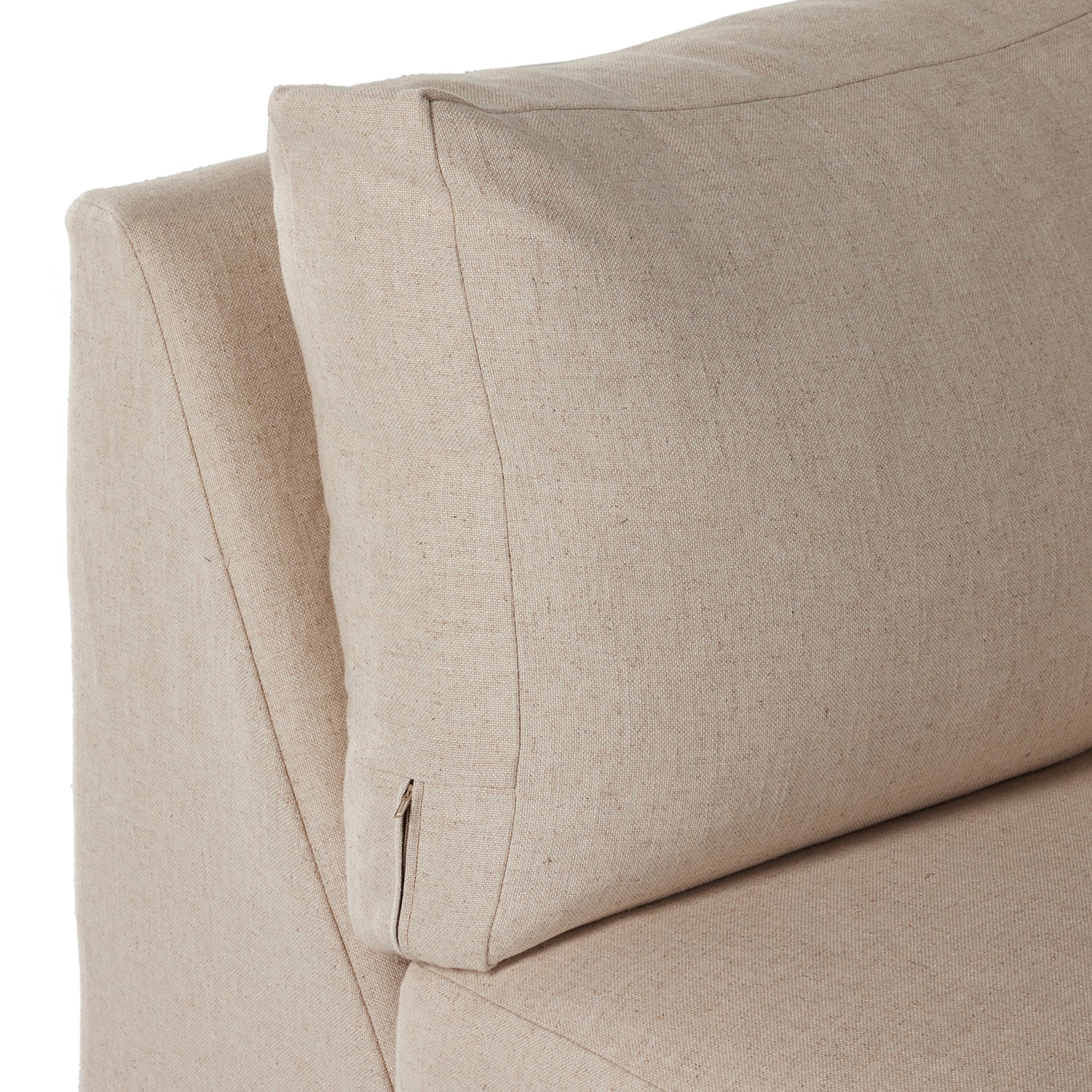 Four Hands Delray Slipcover Corner Chair - Final Sale