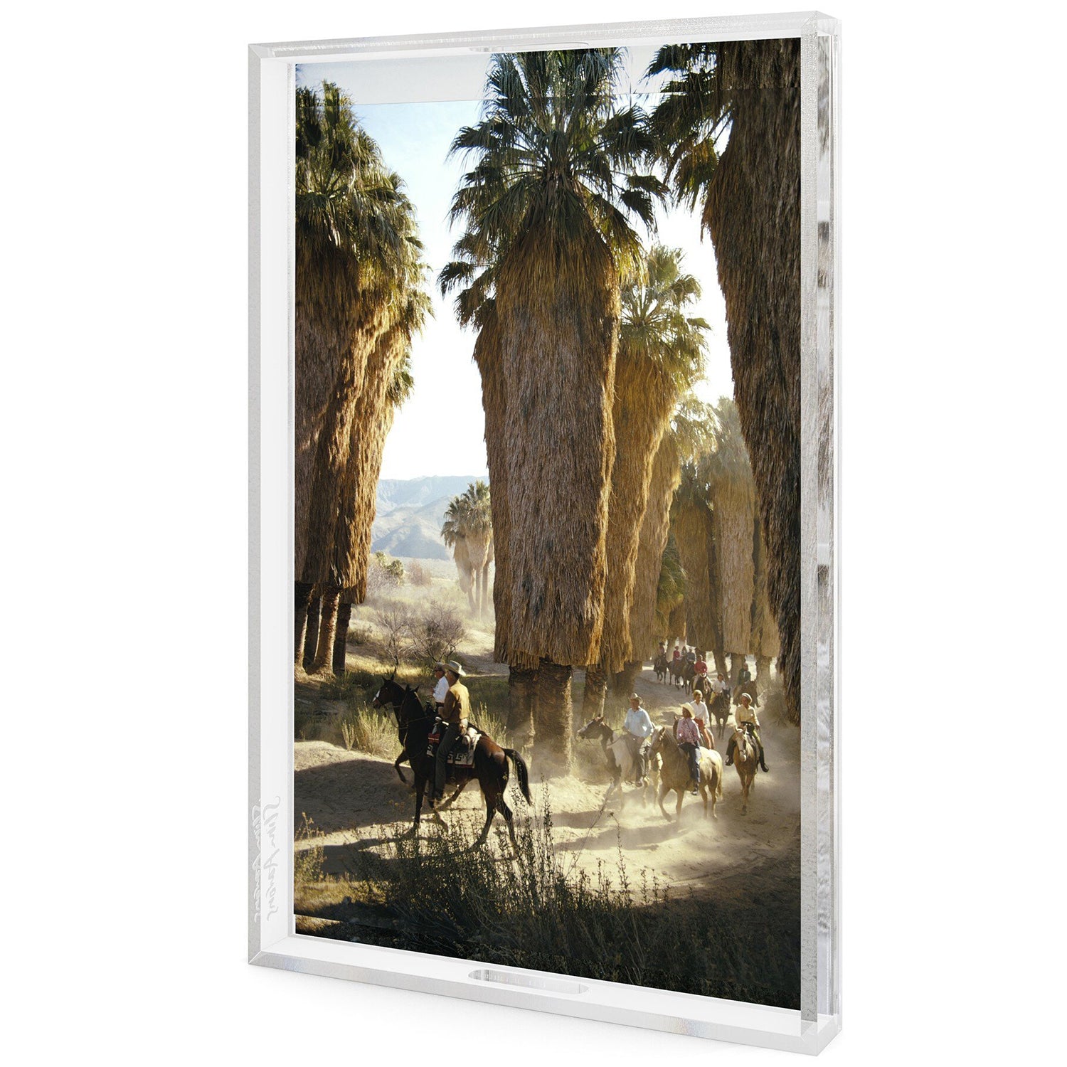 Four Hands x Slim Aarons Palm Springs Riders Tray
