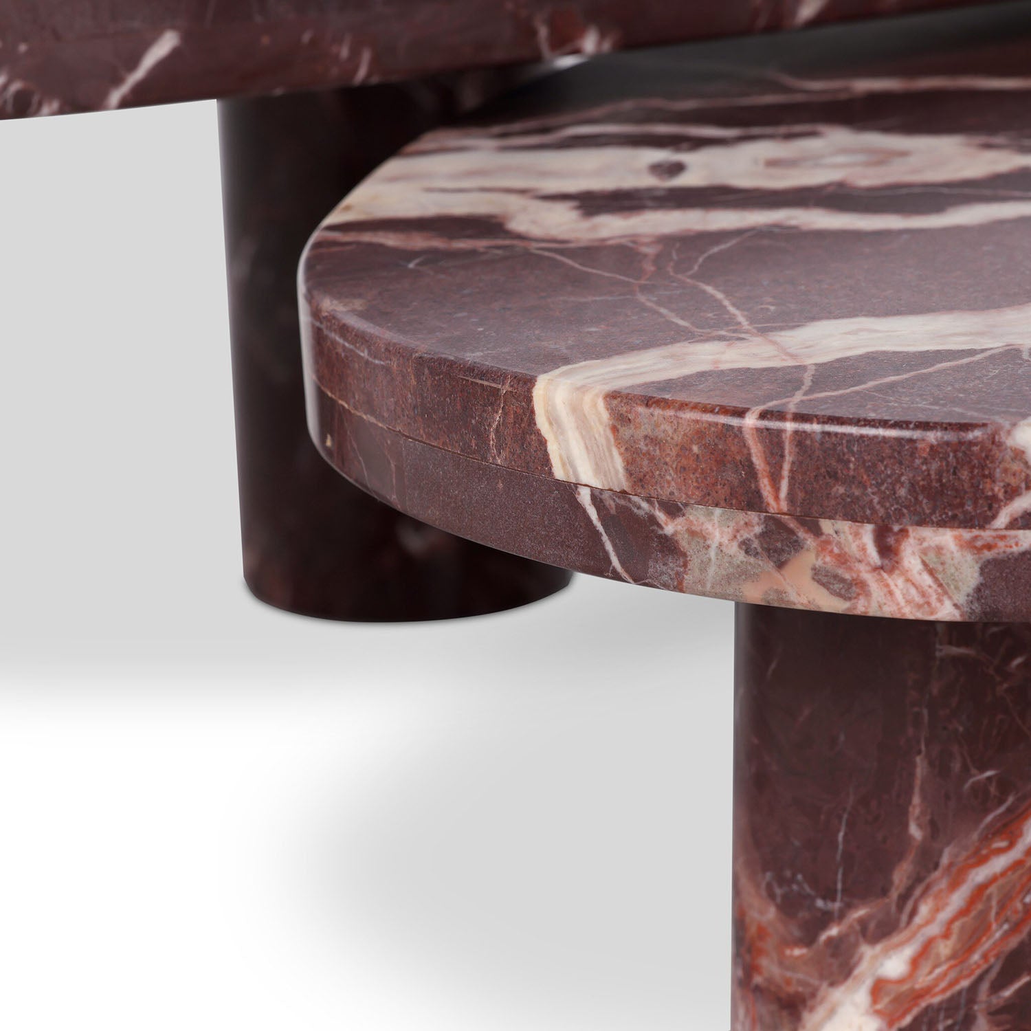 Four Hands Zion Marble Coffee Table Set