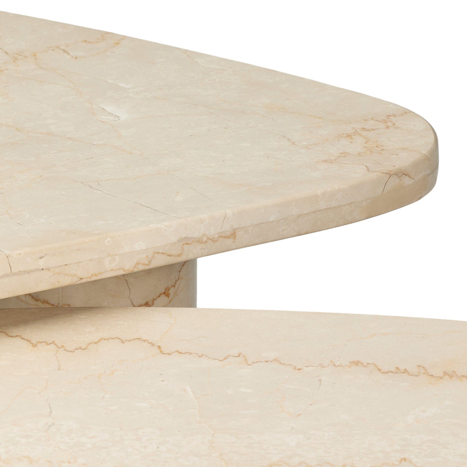 Four Hands Zion Marble Coffee Table Set