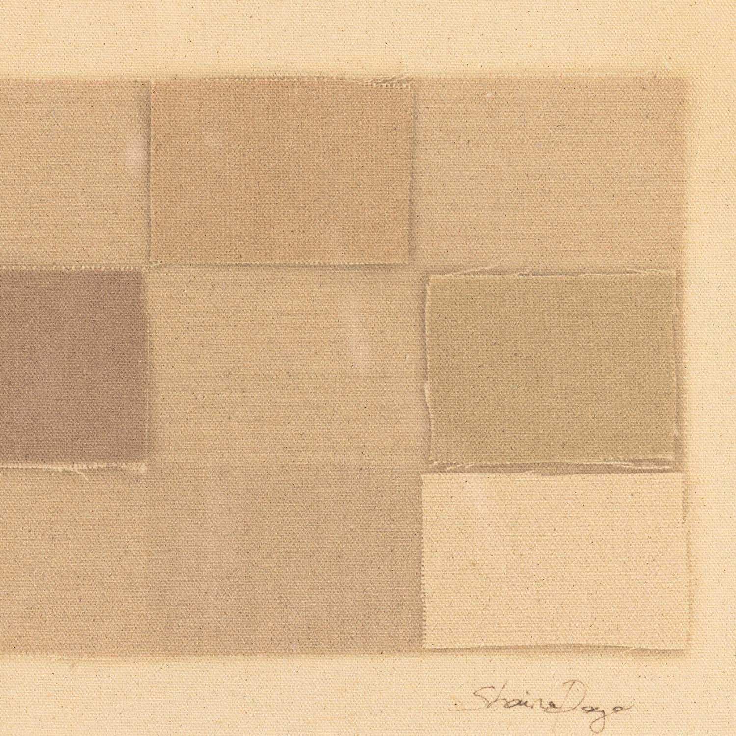 Four Hands x Shaina Page Checkered Earth Tones Framed Wall Art