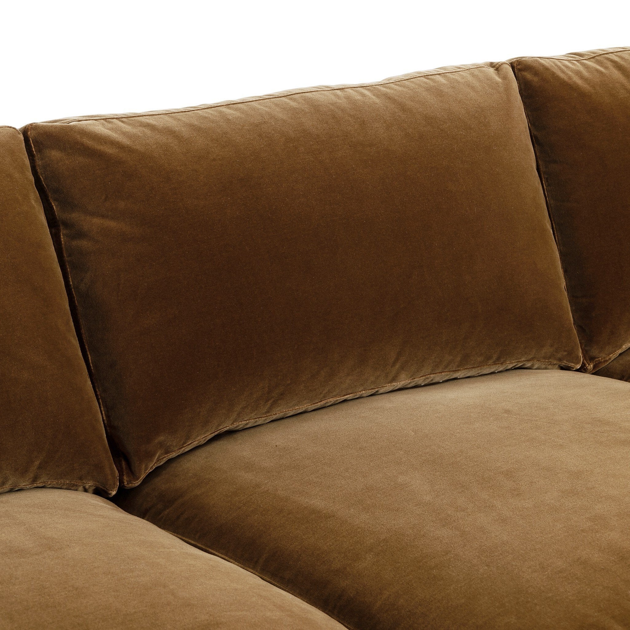 Four Hands Katya Surrey Ochre 97in Sofa - detail view 6