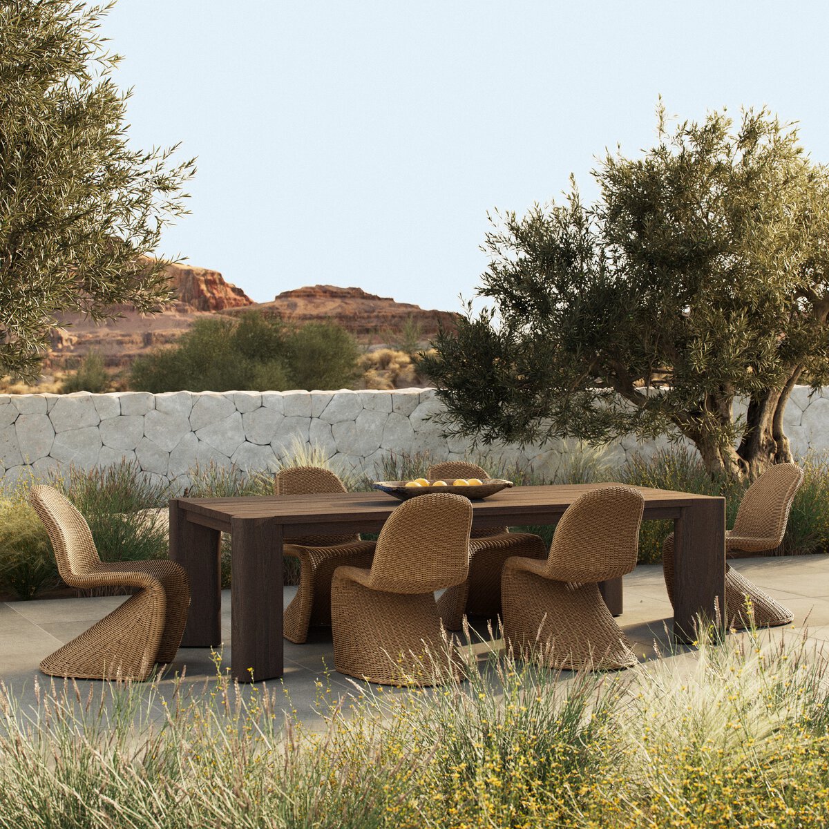 Four Hands Soho Outdoor Dining Table