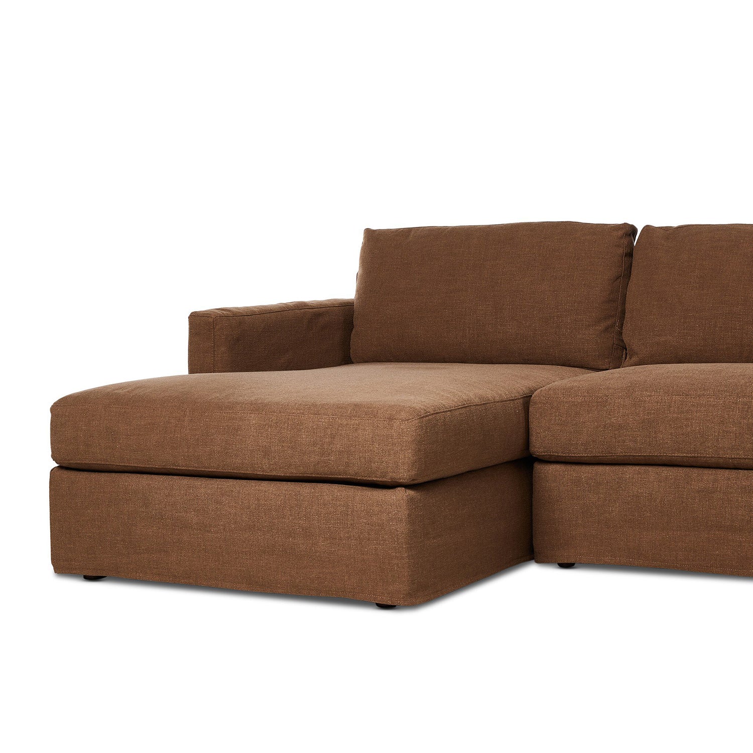 Four Hands Hampton 2 Piece Slipcover Sectional Sofa - Final Sale