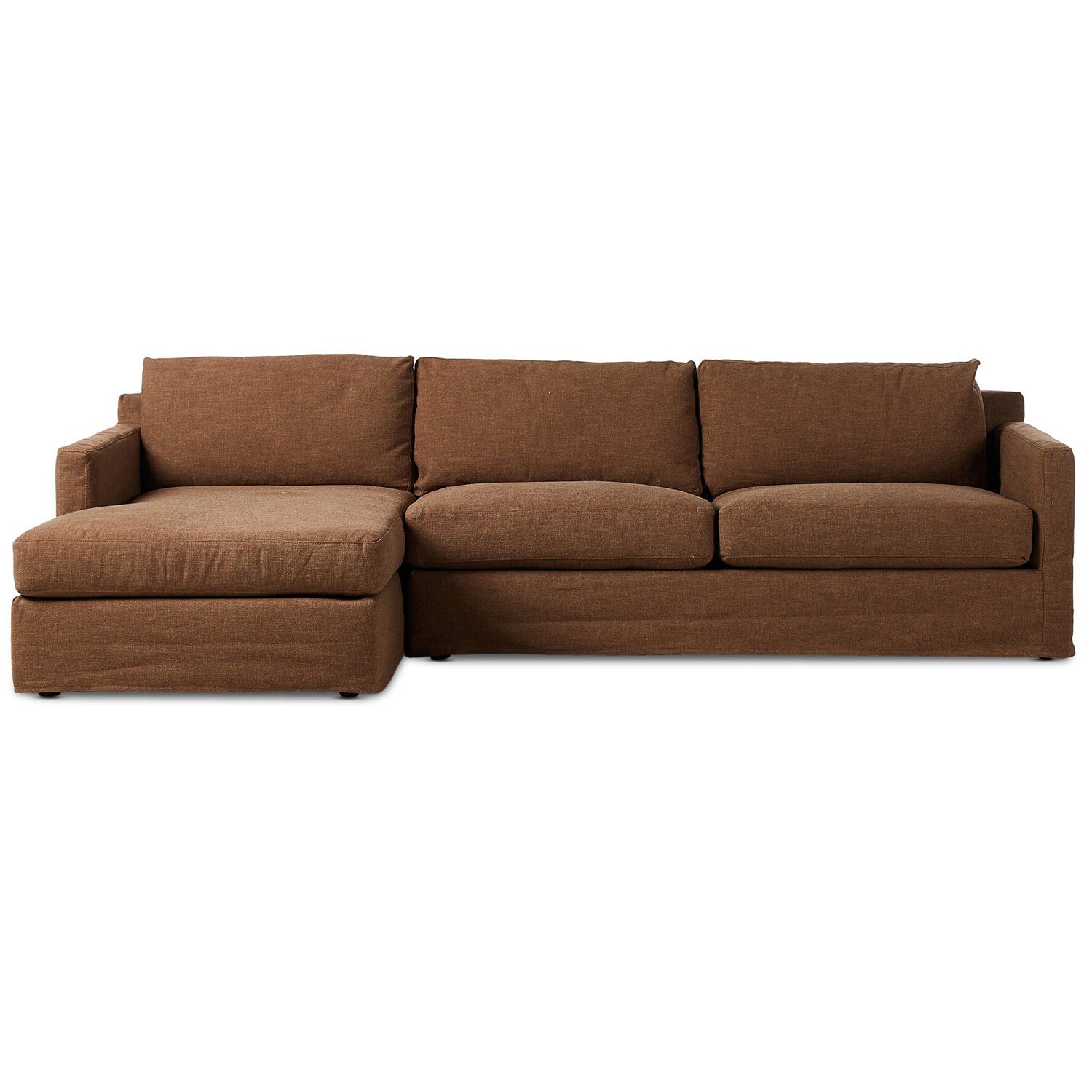 Four Hands Hampton 2 Piece Slipcover Sectional Sofa - Final Sale