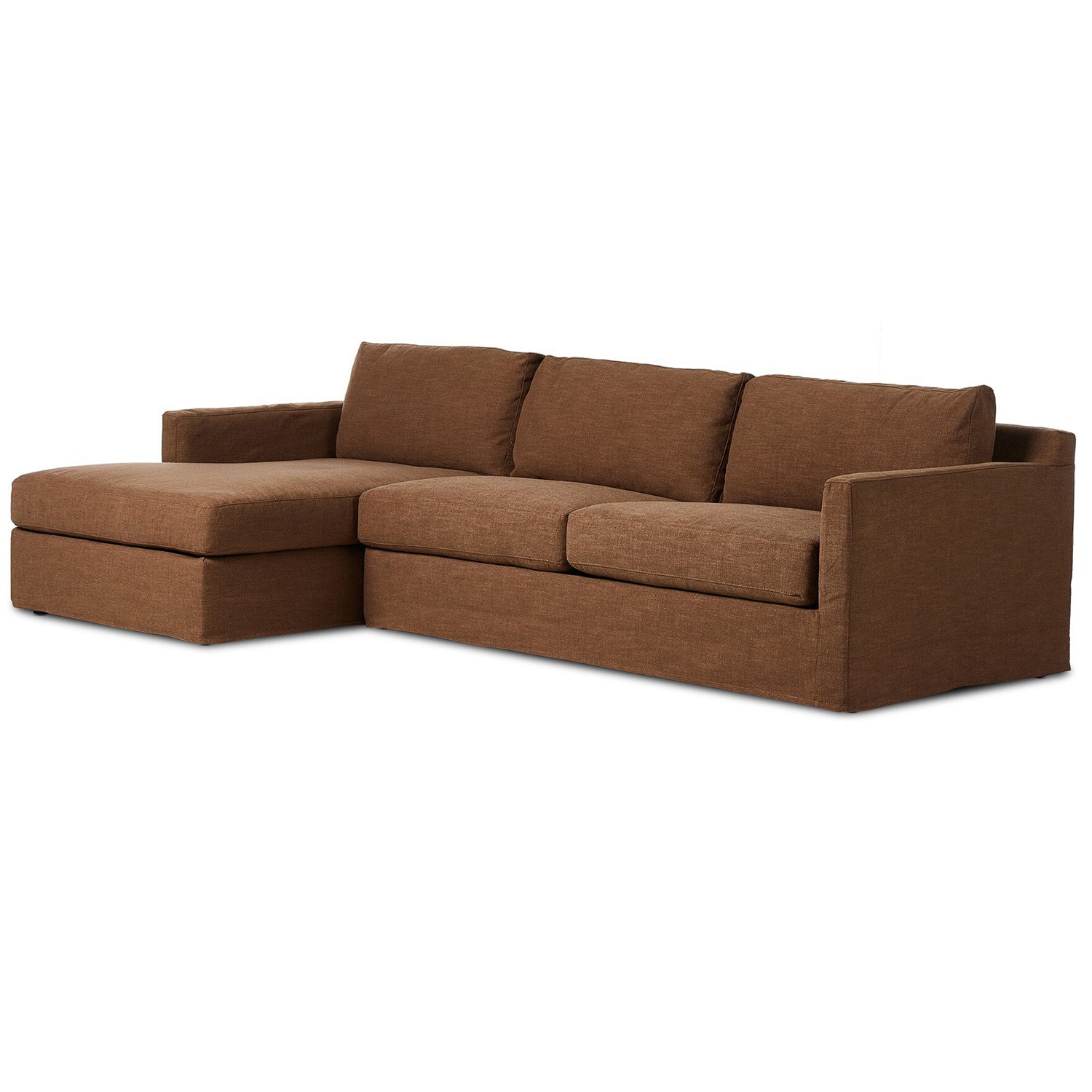 Four Hands Hampton 2 Piece Slipcover Sectional Sofa - Final Sale