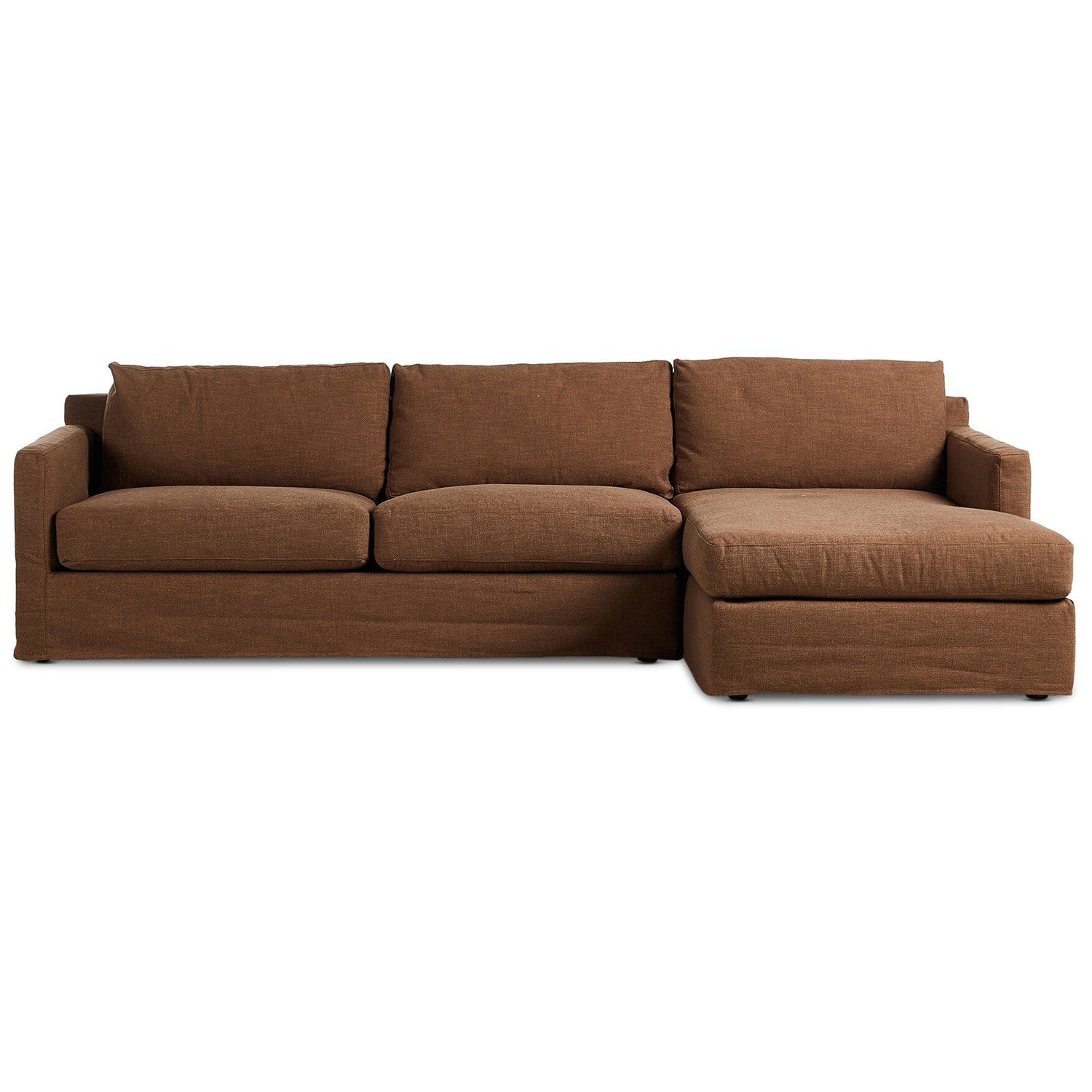 Four Hands Hampton 2 Piece Slipcover Sectional Sofa - Final Sale