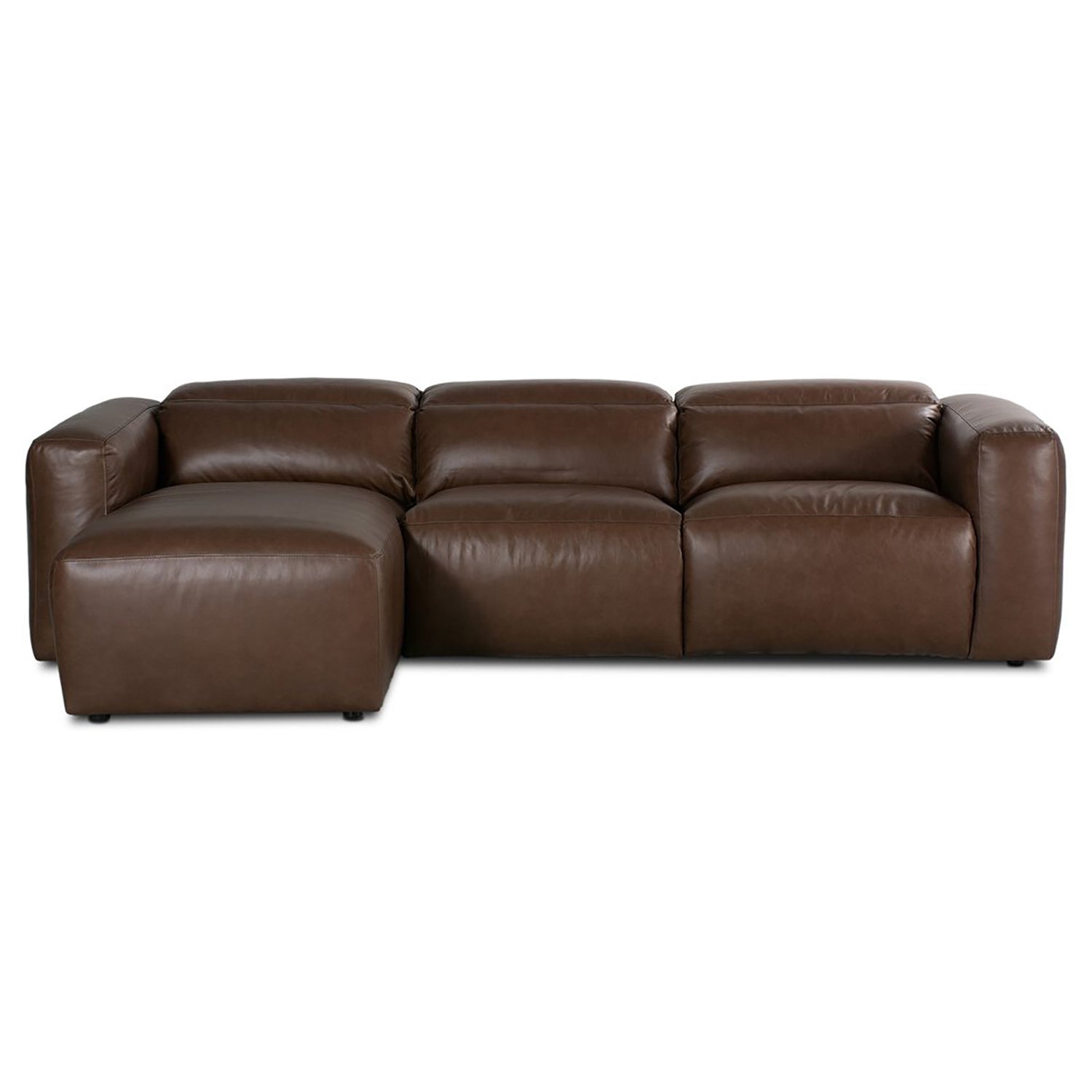 Four Hands Radley Power Recliner 3-Piece Sectional Sofa with Chaise
