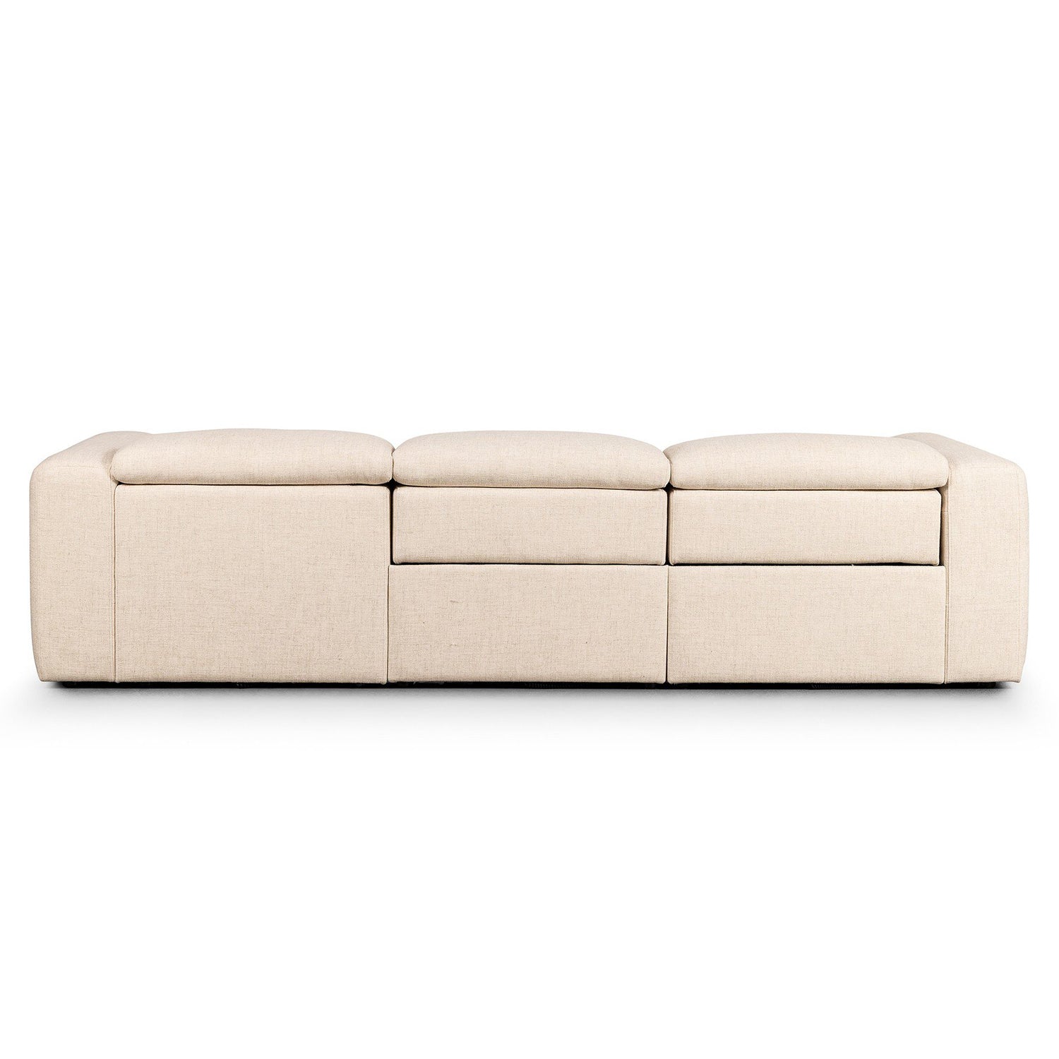 Four Hands Radley Power Recliner 3-Piece Sectional Sofa with Chaise