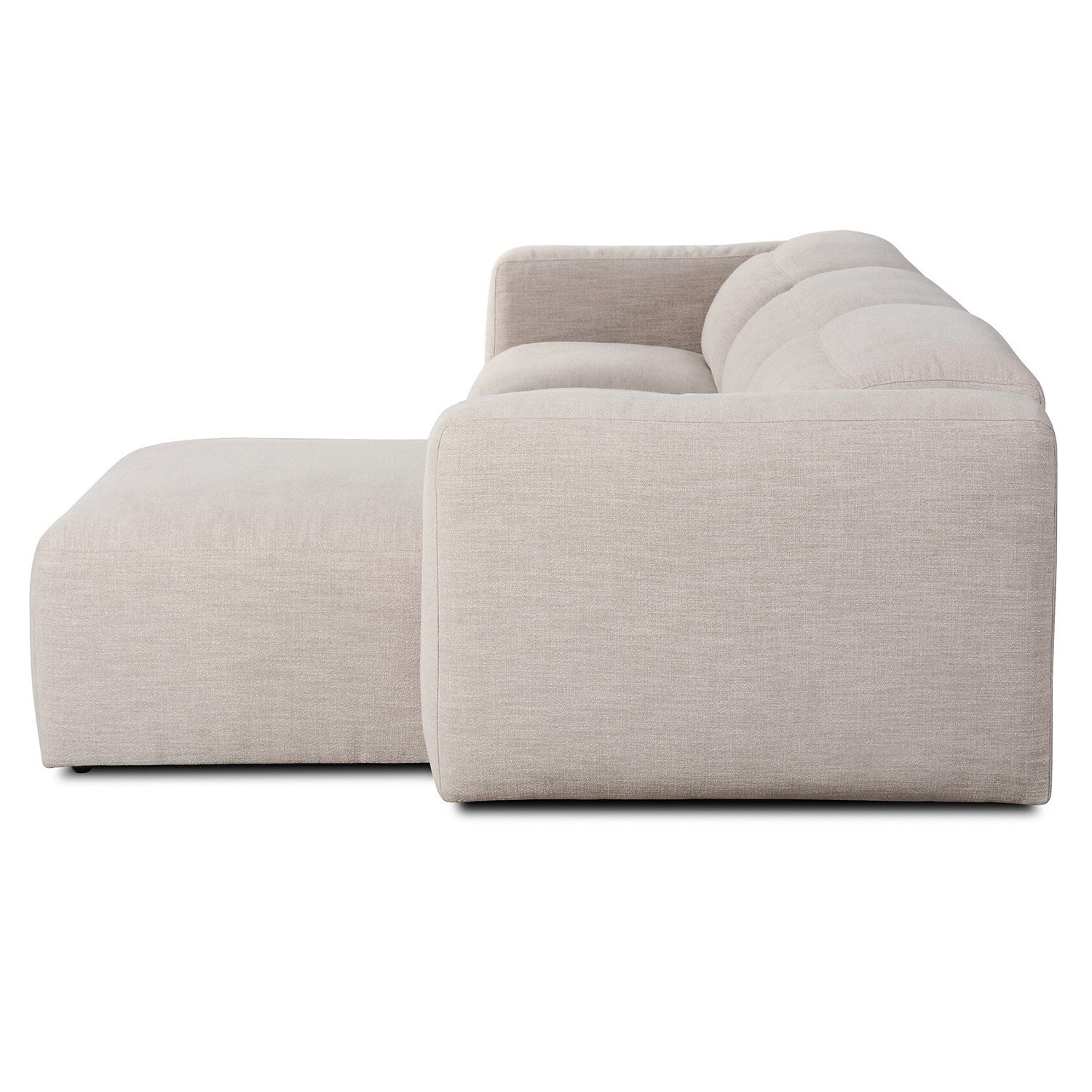 Four Hands Radley Power Recliner 3-Piece Sectional Sofa with Chaise