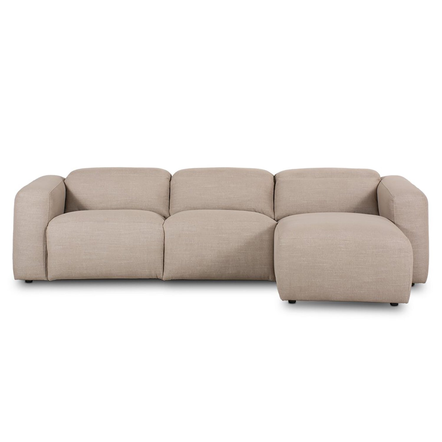 Four Hands Radley Power Recliner 3-Piece Sectional Sofa with Chaise