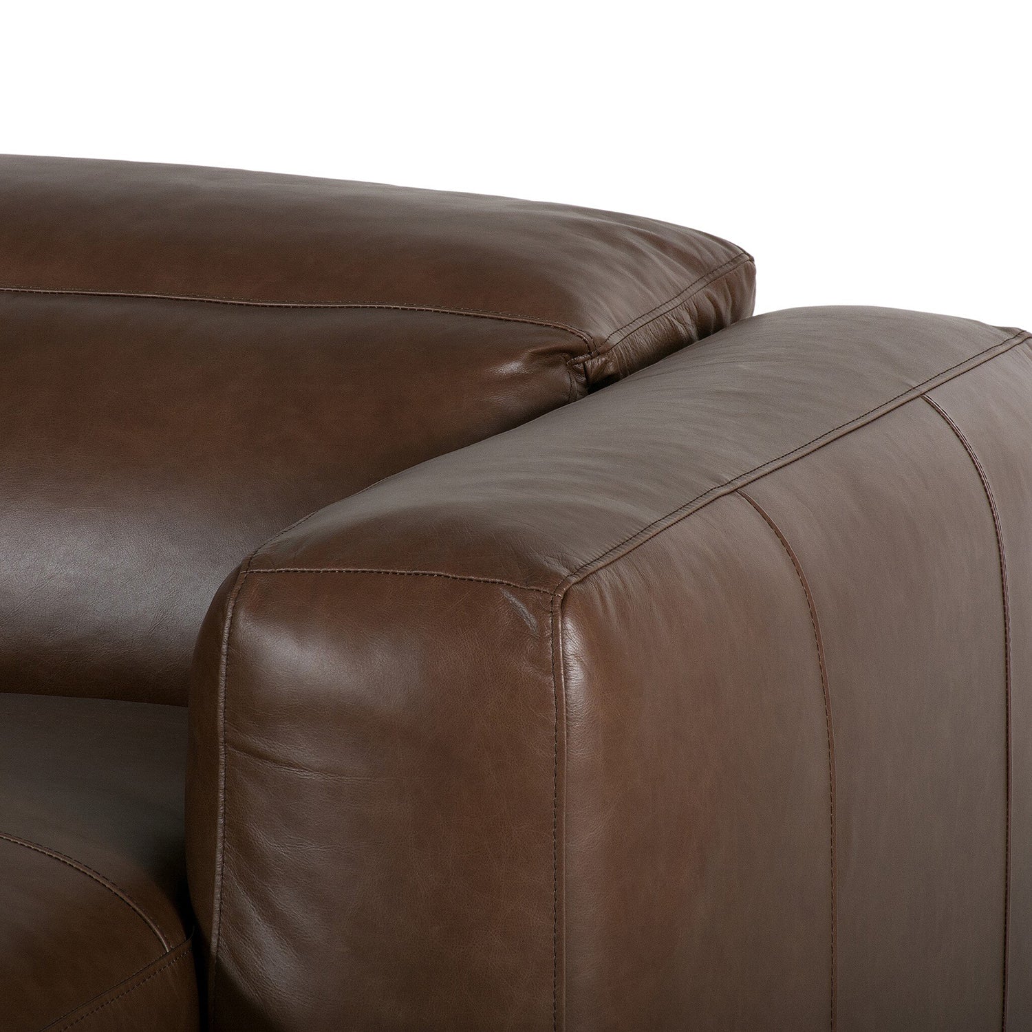 Four Hands Radley Power Recliner 3-Piece Sectional Sofa with Chaise