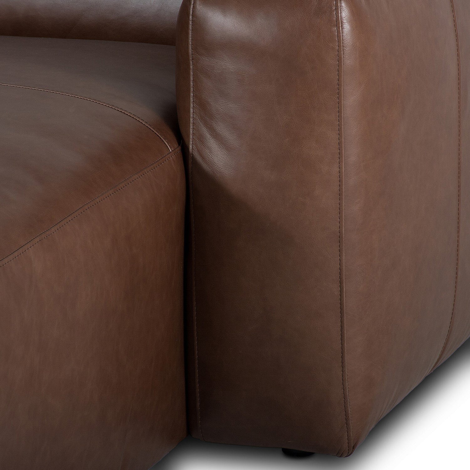 Four Hands Radley Power Recliner 3-Piece Sectional Sofa with Chaise