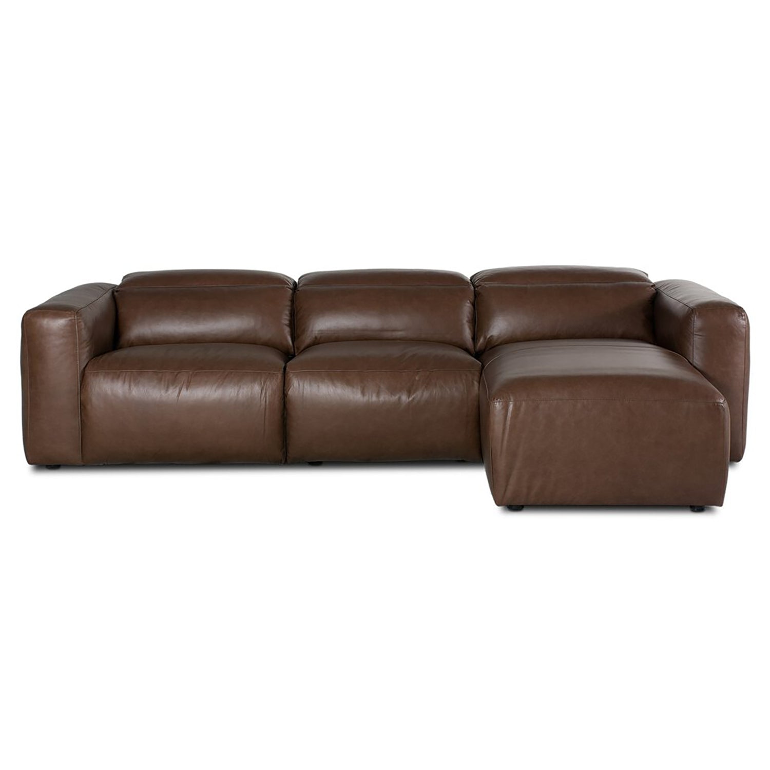 Four Hands Radley Power Recliner 3-Piece Sectional Sofa with Chaise