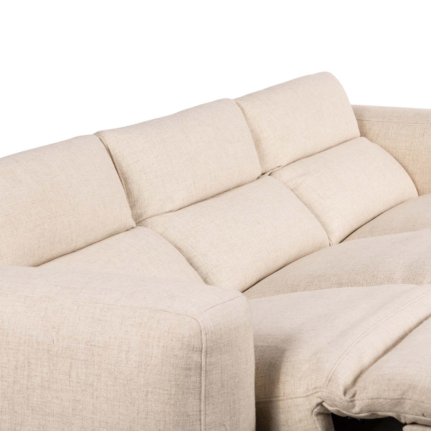 Four Hands Radley Power Recliner 3 Piece Sectional Sofa