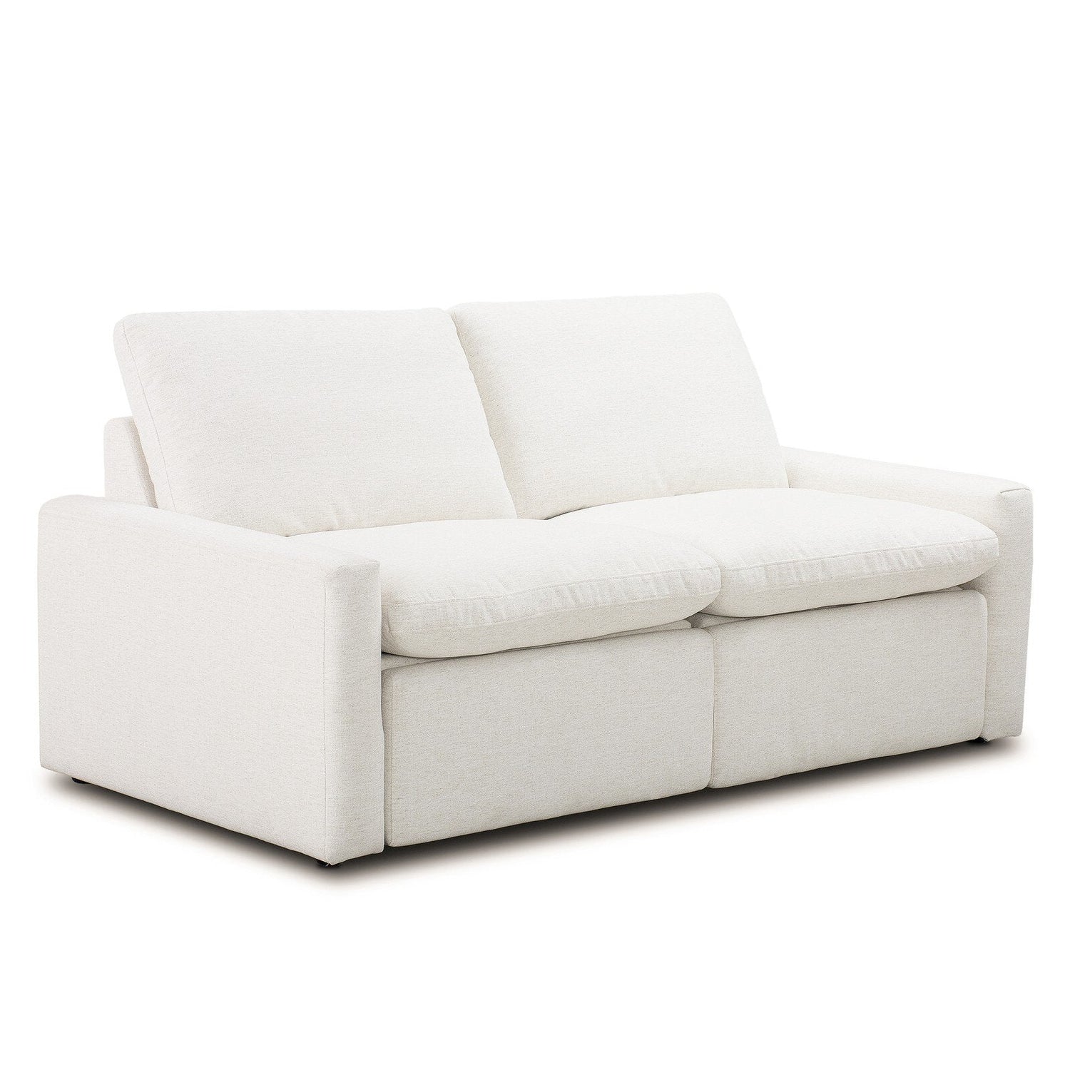 Four Hands Tillery Crypton Nomad Snow Power Recliner 2 Piece Sectional Sofa styled view
